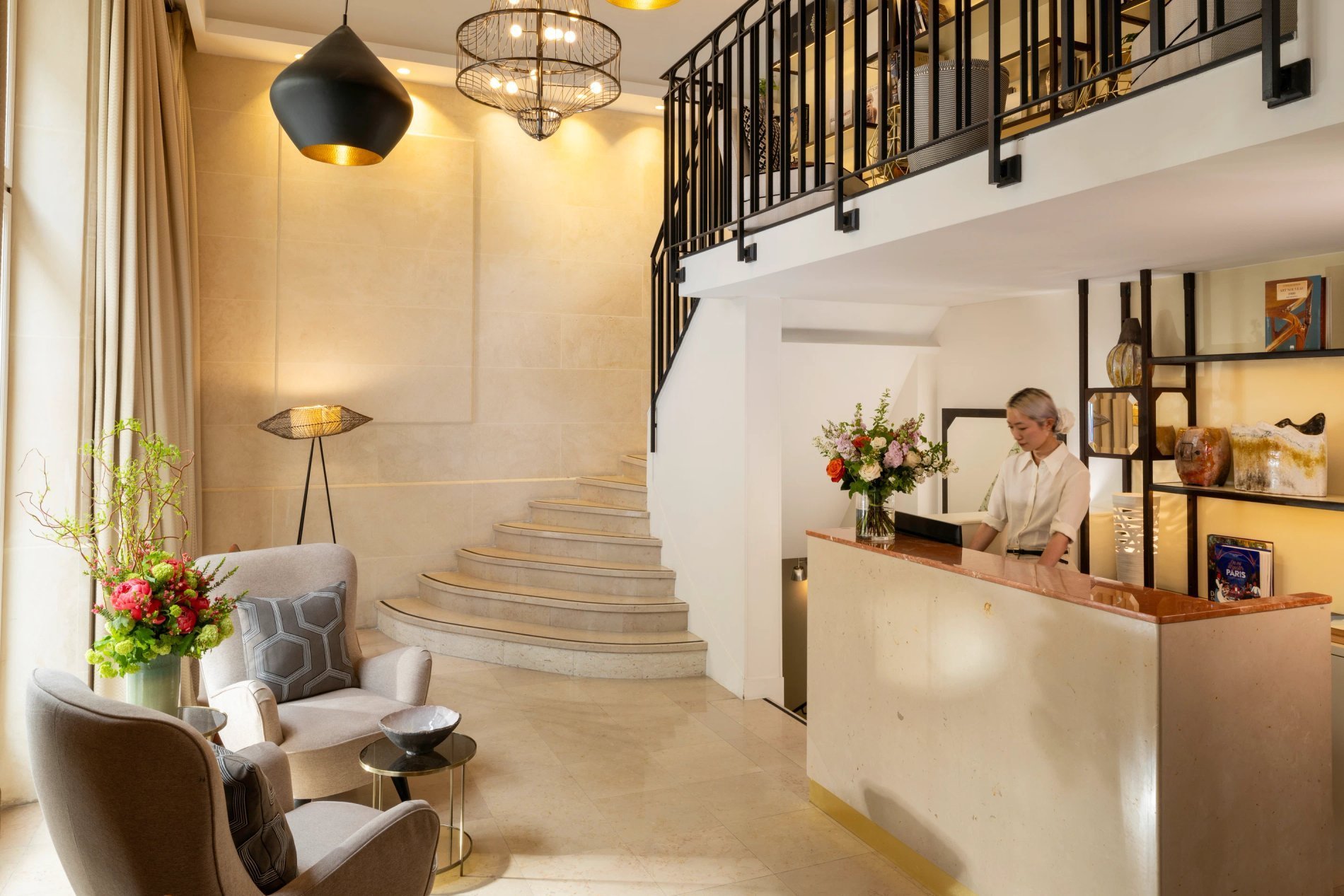 Hôtel Le Pradey Réception