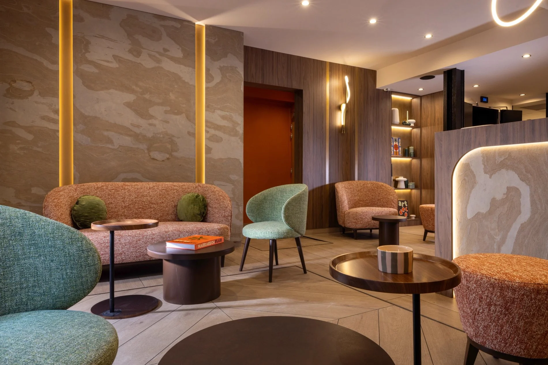 Hôtel Théorème Réception Lobby