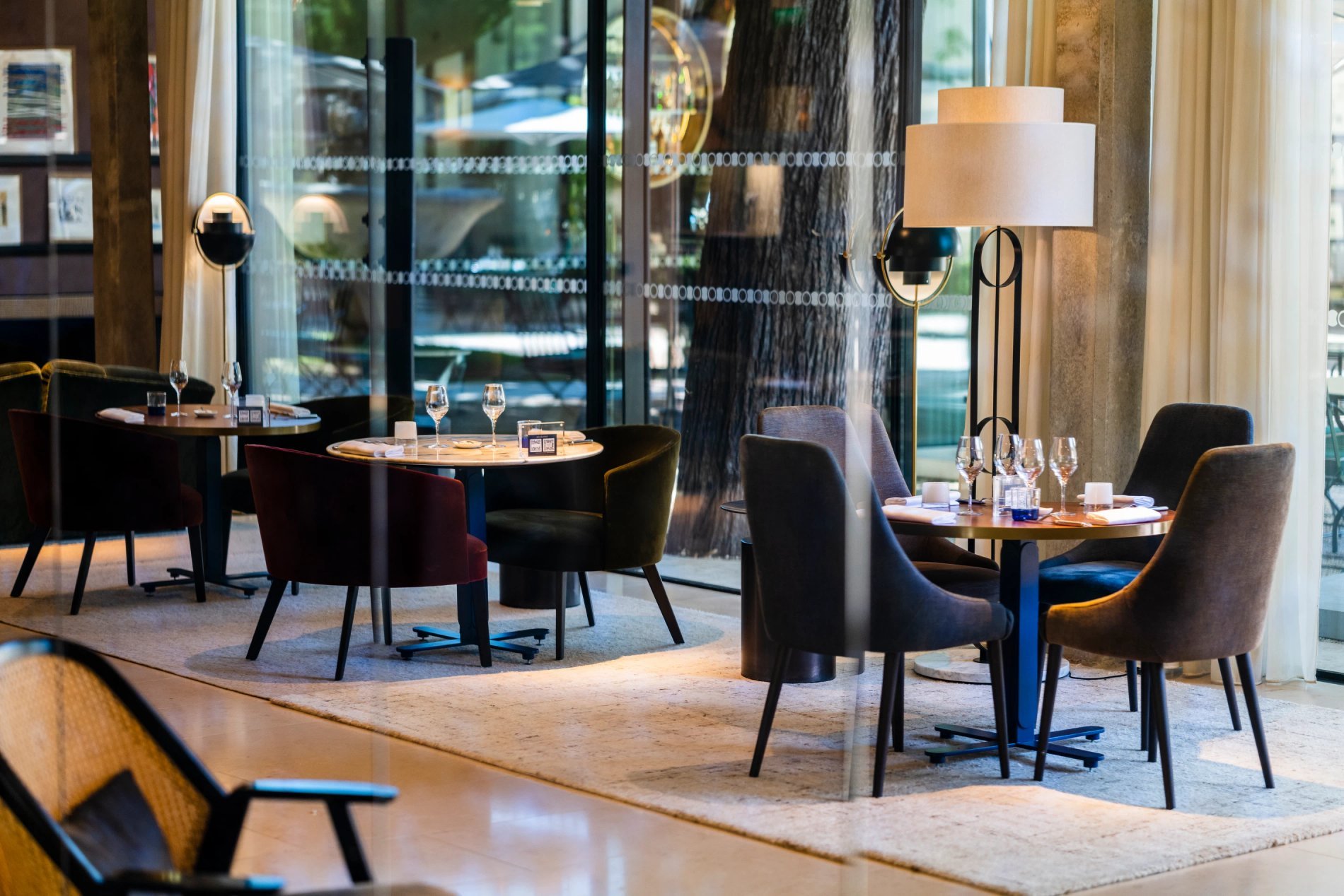 Elegant dining room at Brasserie L’Impé, Maison Albar - L’Imperator