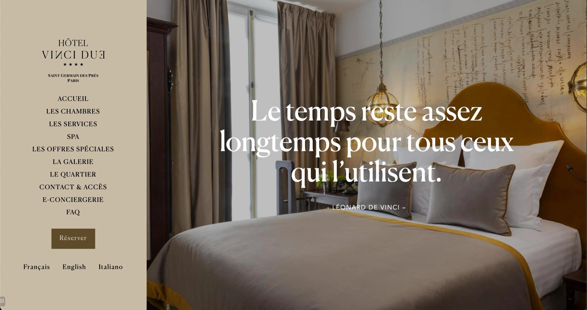 MMCréation Agency | Portfolio Hôtel Vinci Due