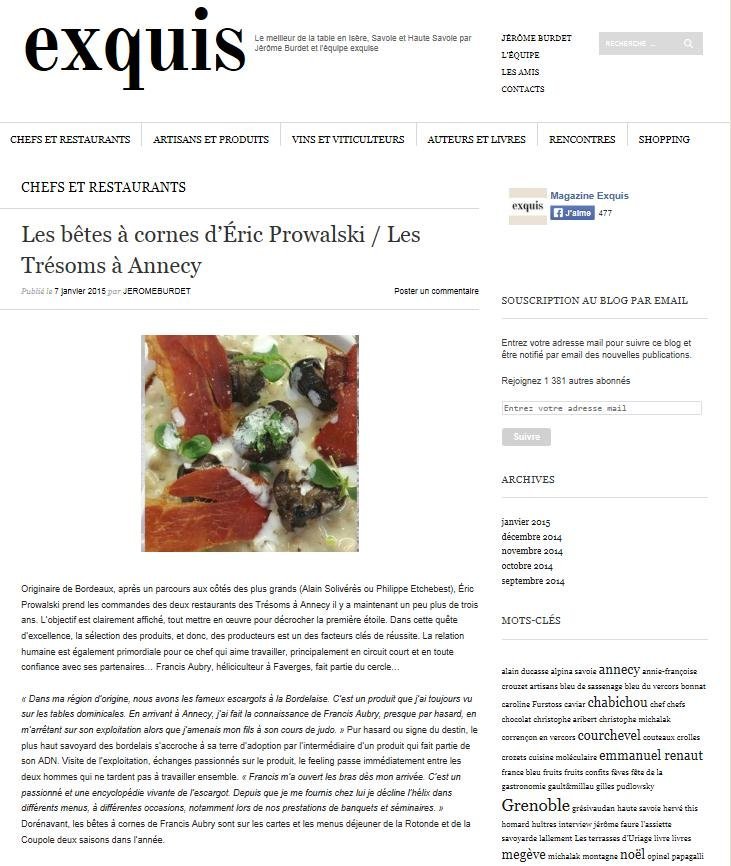 Les Trésoms | Press