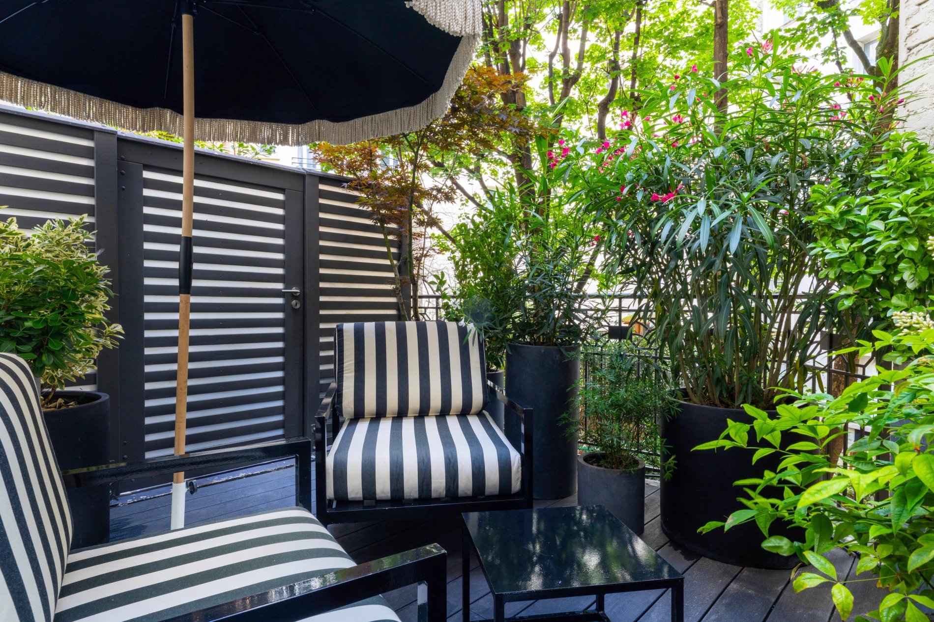 Hôtel Félicien Chambre Supérieure Terrasse Black