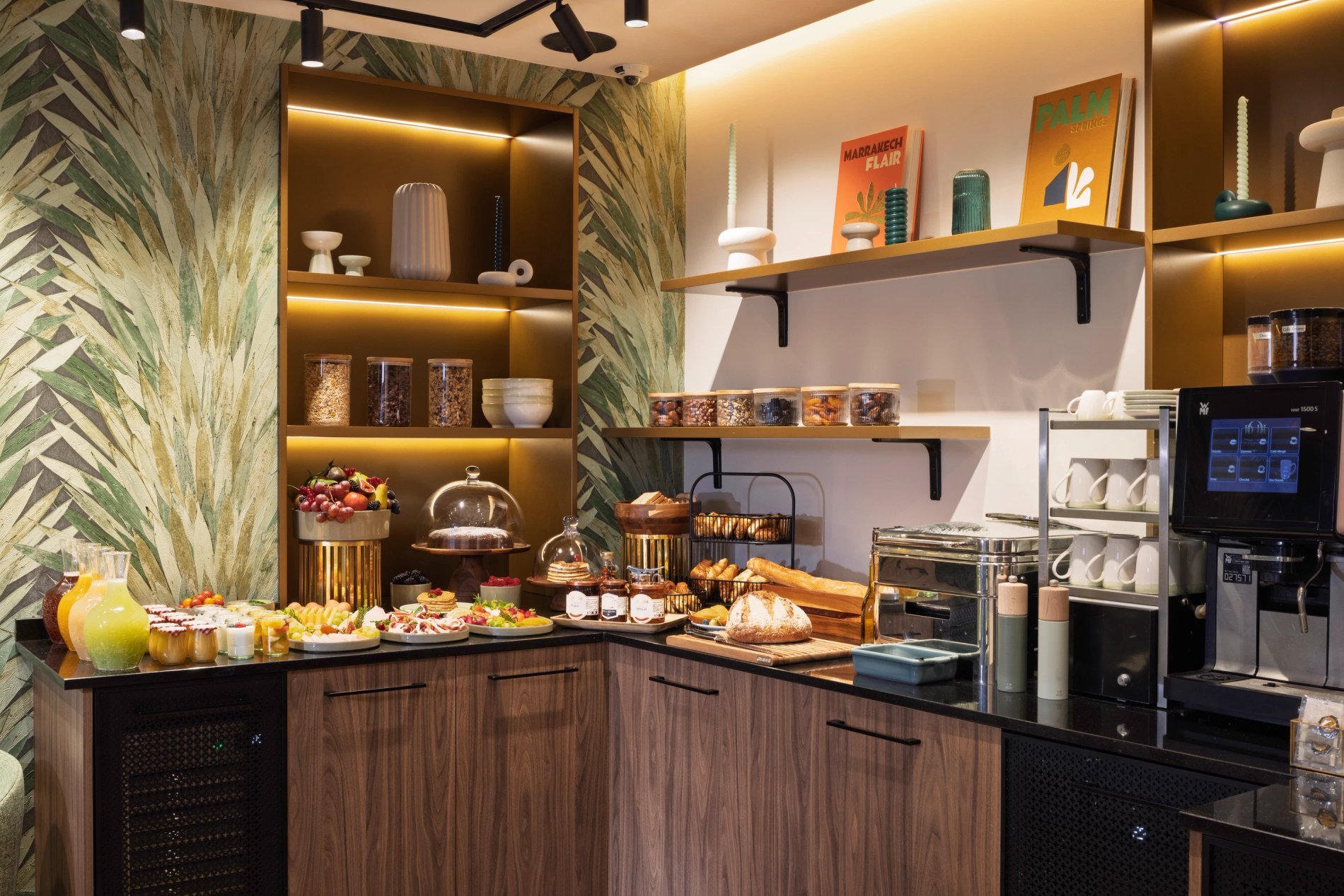 Hôtel Théorème Salon Petit-déjeuner buffet