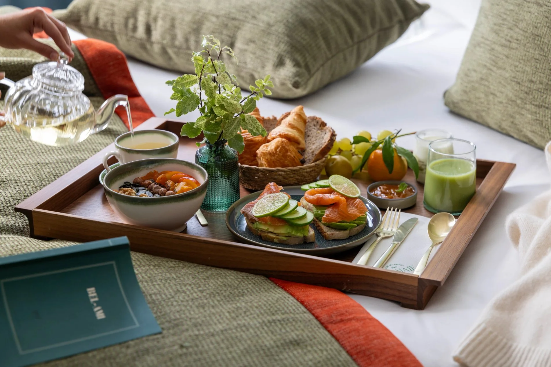 Hotel L'Ormaie Breakfast tray room service