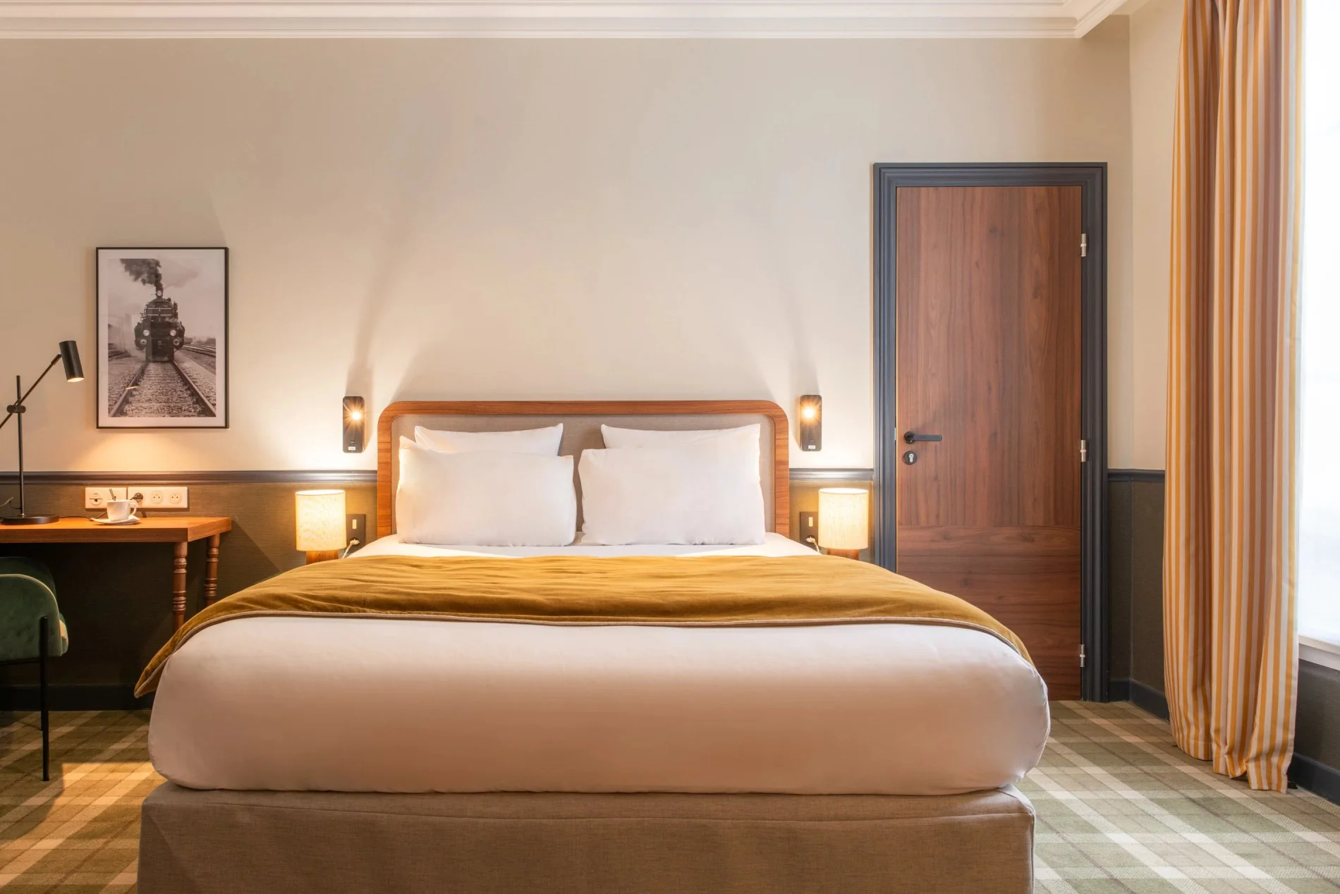 Chambre Double Supérieure - Hôtel Terminus Lyon