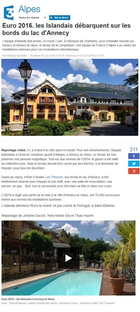Les Trésoms | Press