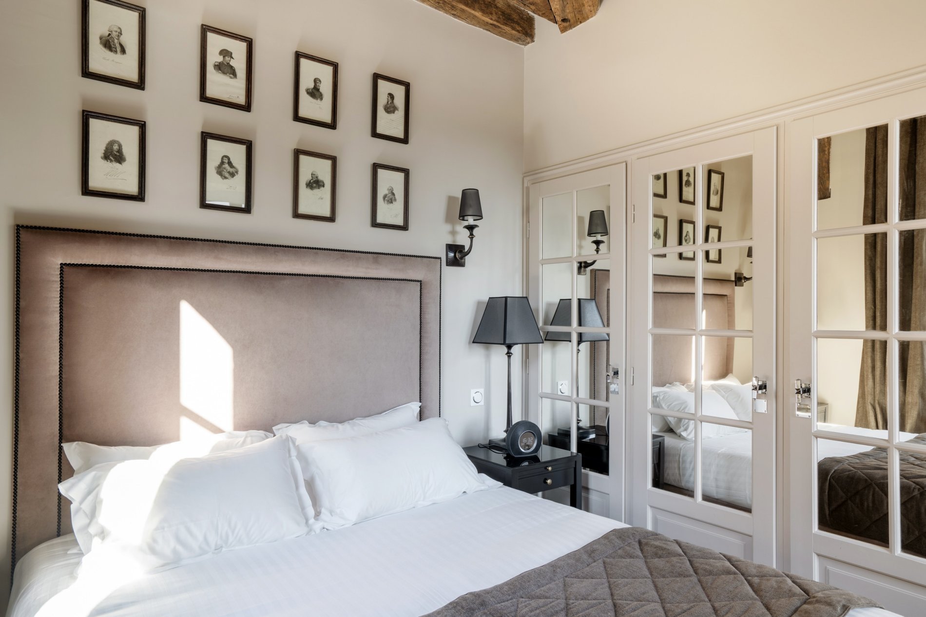 chambre hôtel de charme paris marais - hôtel le presbytère