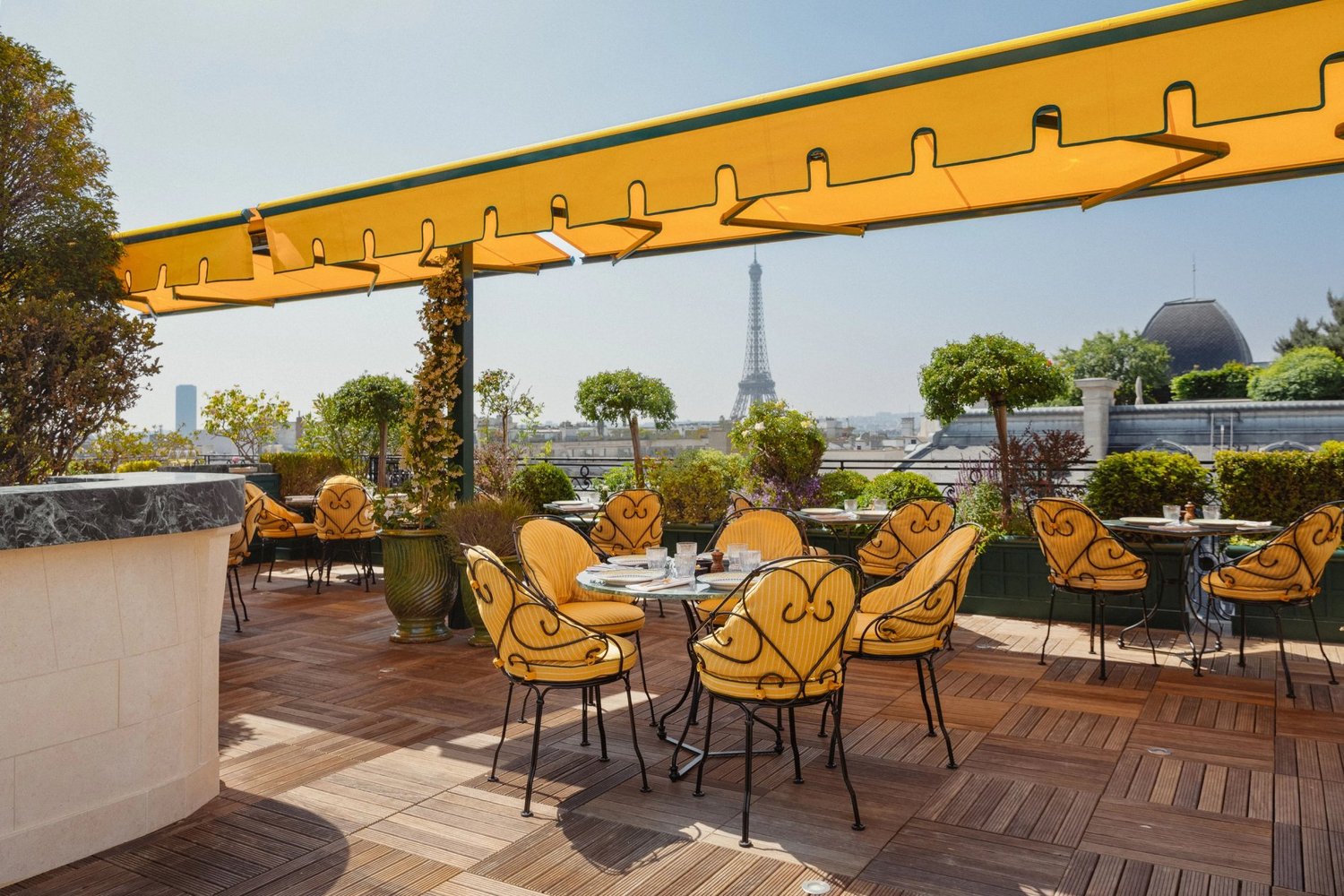 Hotel Raphael Rooftop Bar Rome Meio ambiente