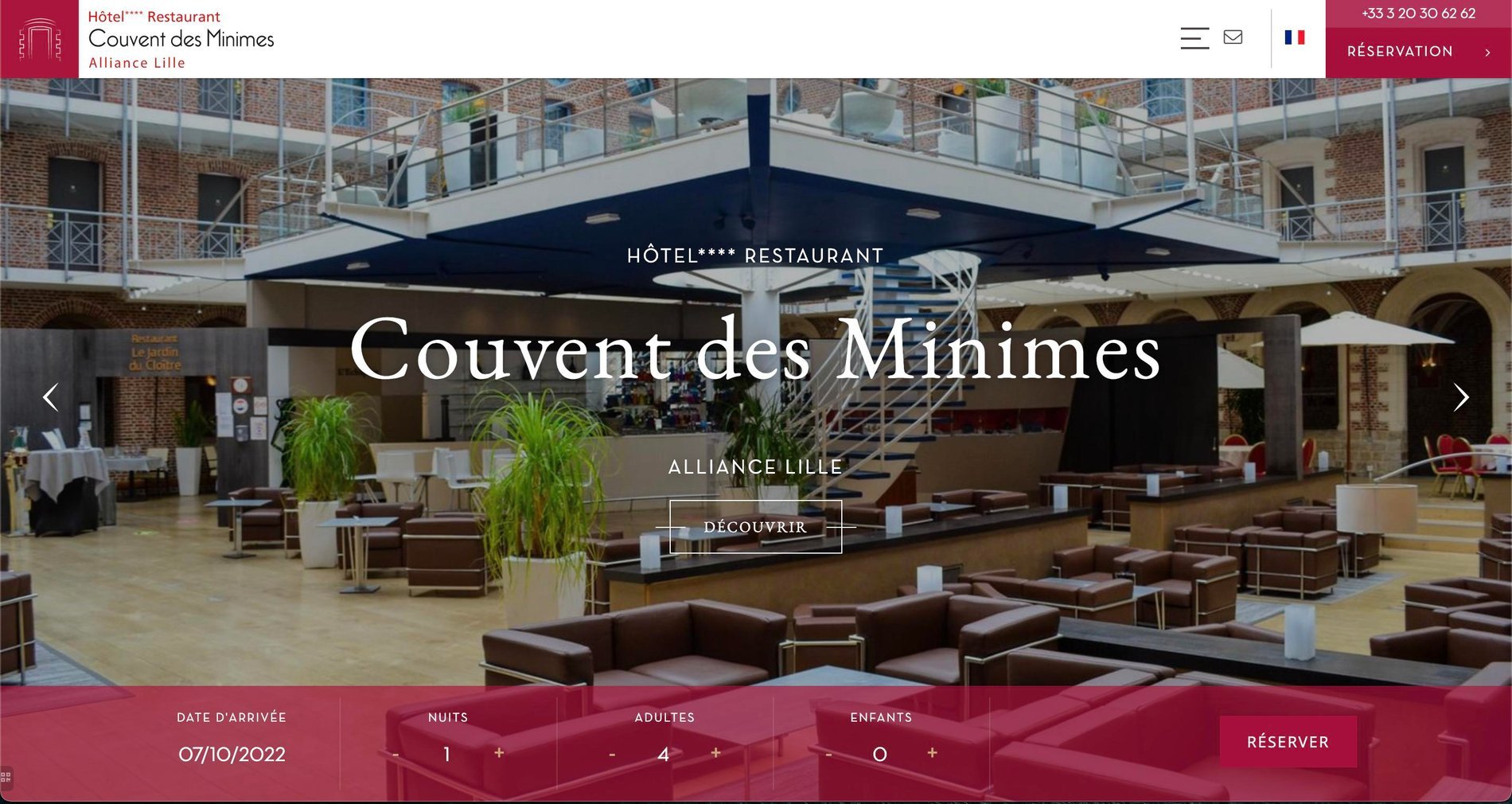 MMCréation Agency | Portfolio Couvent des Minimes