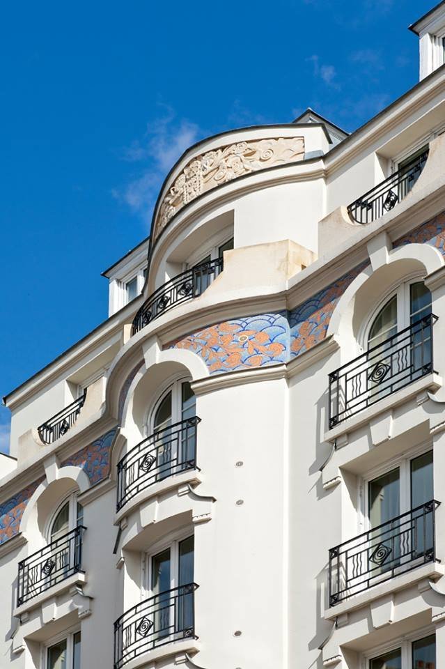 Façade de l'hôtel