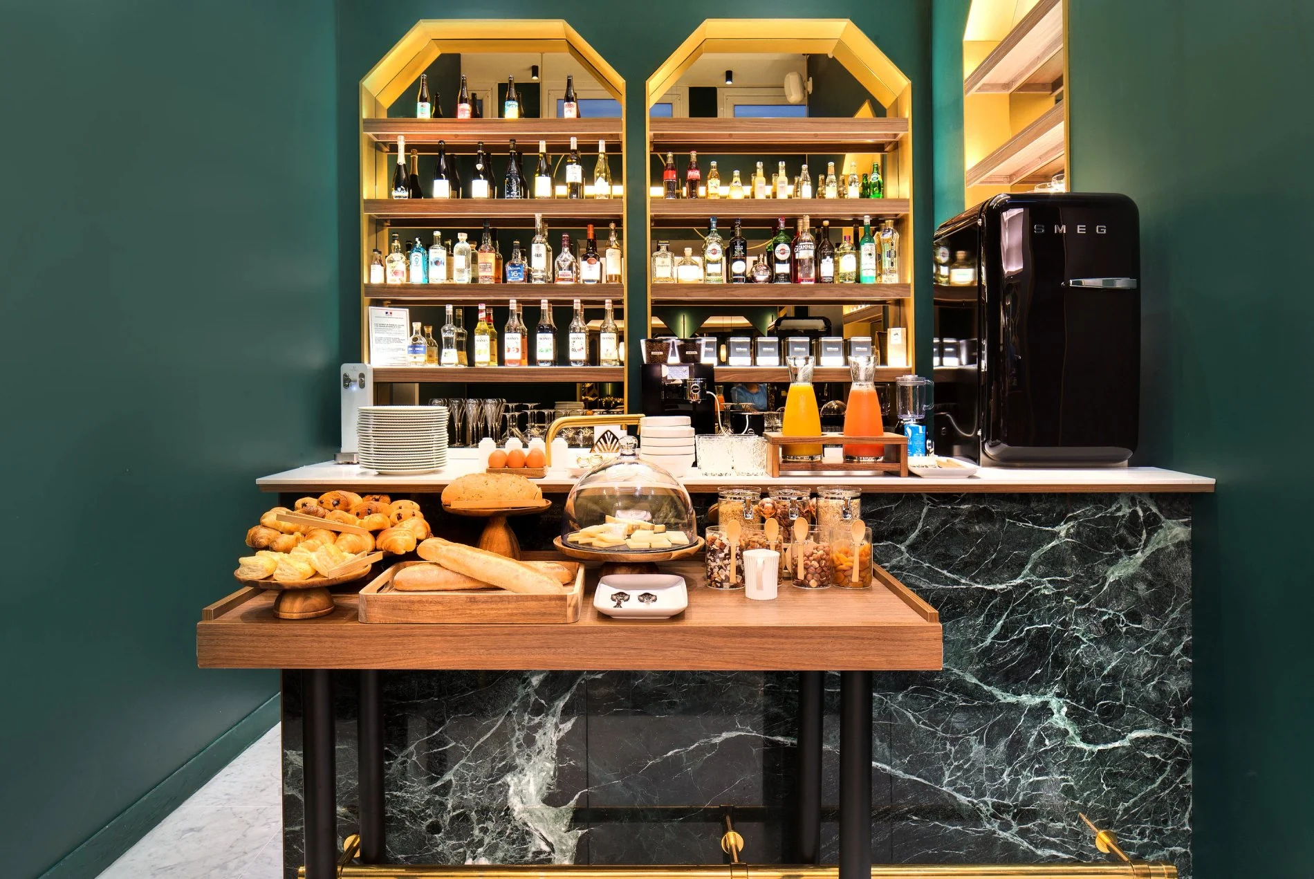 petit déjeuner buffet paris artemisia