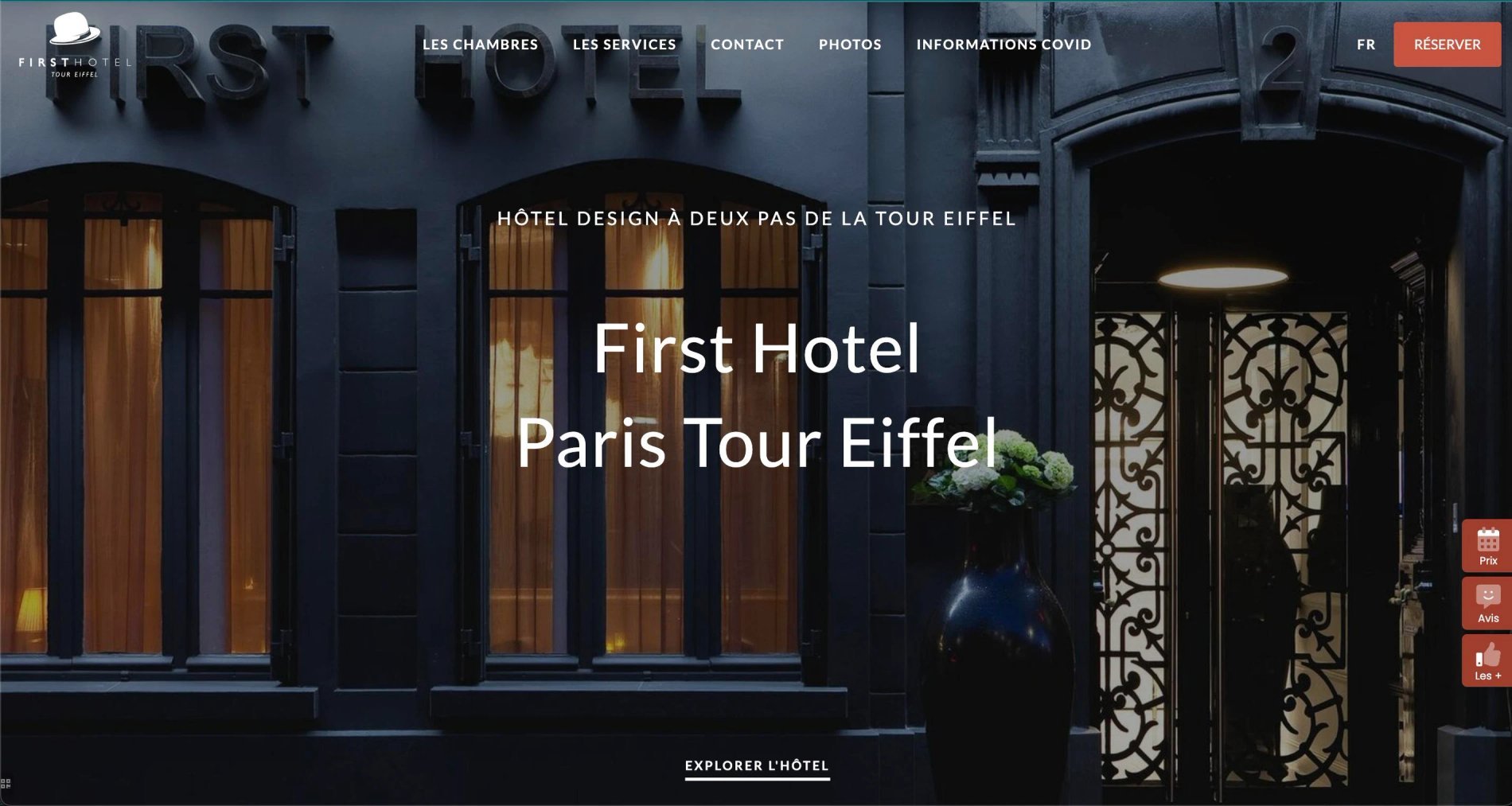 MMCréation Agency | Portfolio First Hotel