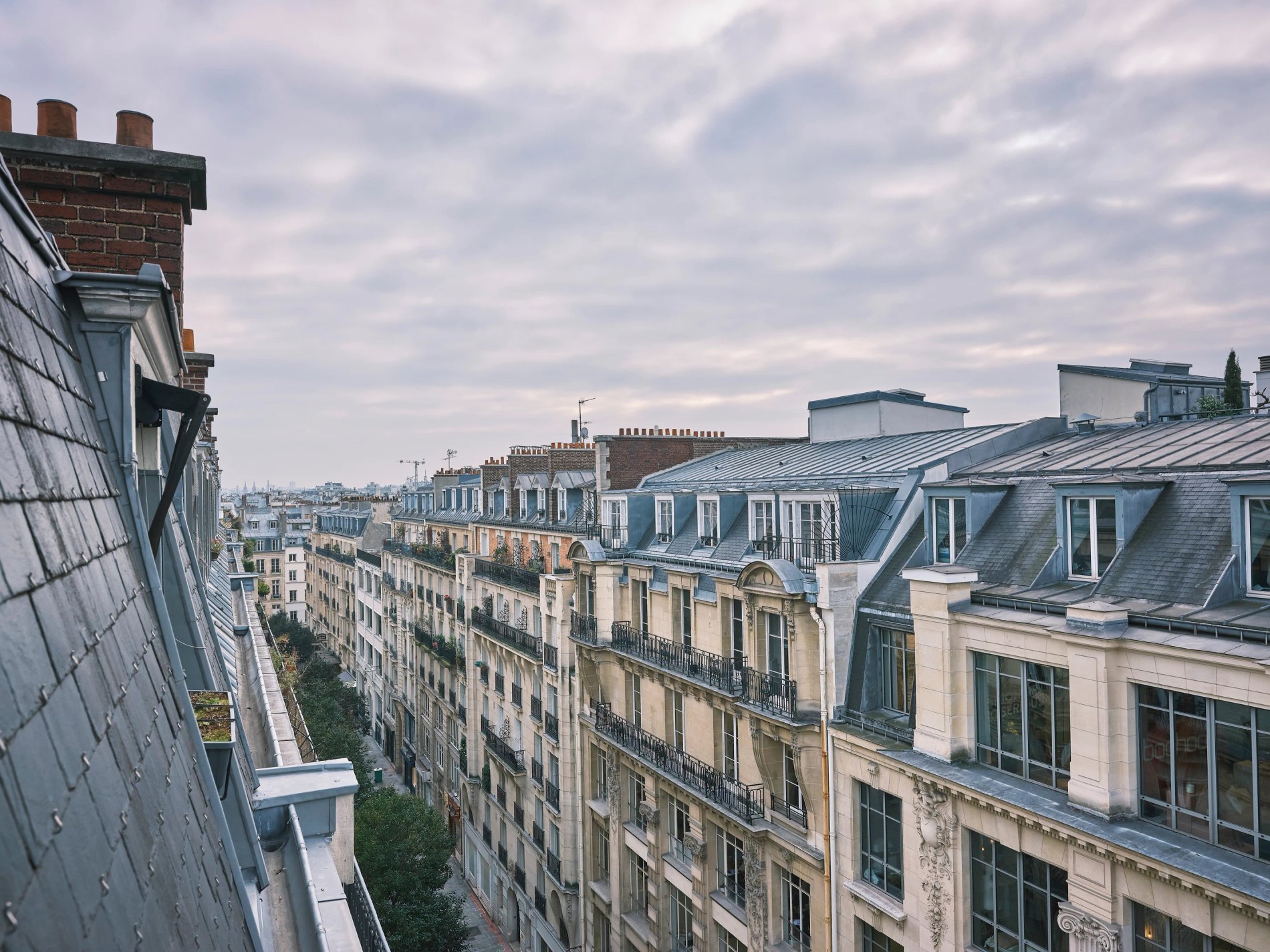 Hôtel Bachaumont | View over the roofs of Paris
