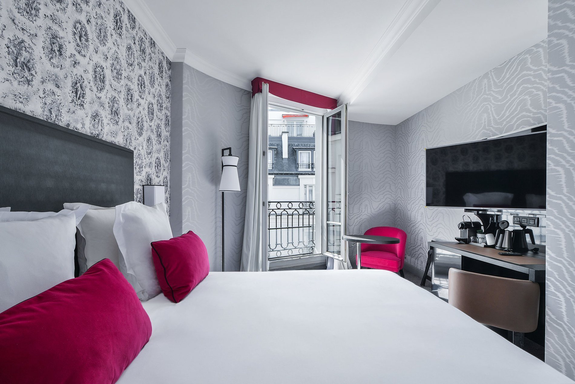 Deluxe room with terrace and Mont-Blanc View at the Hotel Excelsior Chamonix