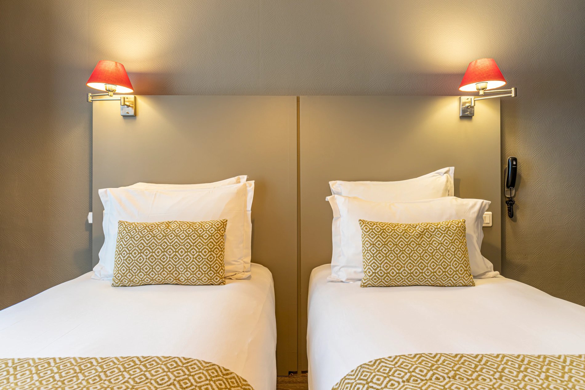 Splendid Hôtel | Chambre Twin Bureau