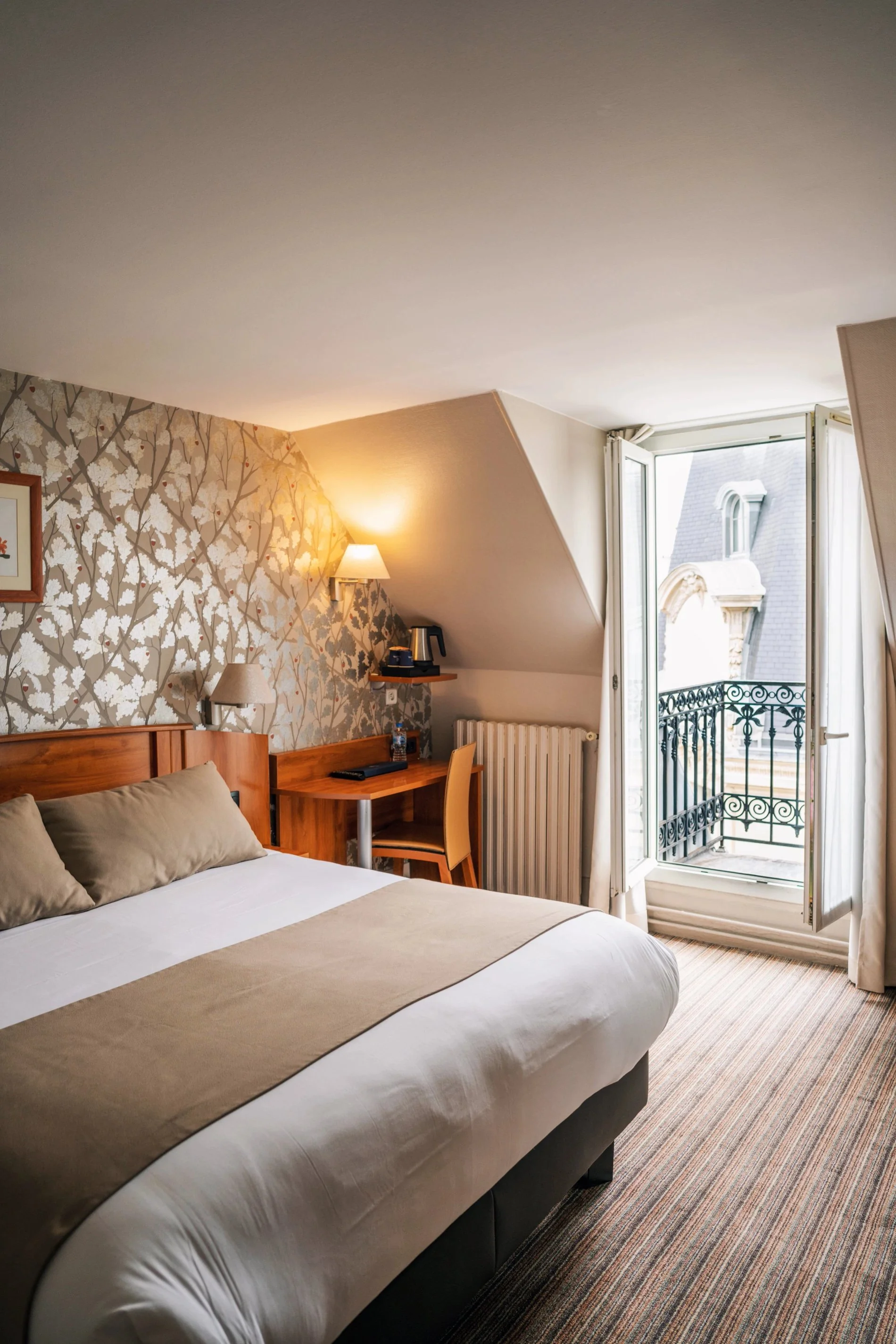 Chambre Supérieure Lits Jumeaux au Timhotel, avec balcon