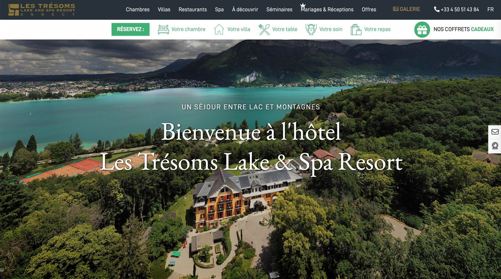 MMCréation Agency | Portfolio Les Tresoms