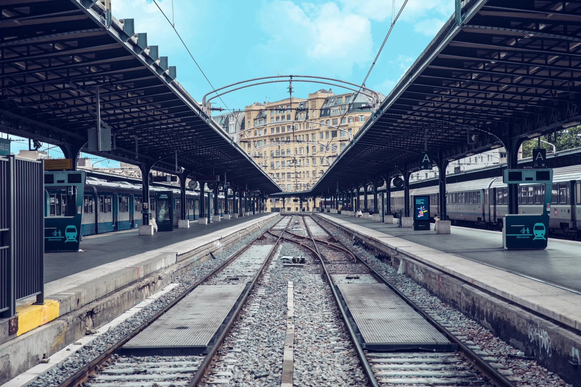 Vue de la Gare du Nord