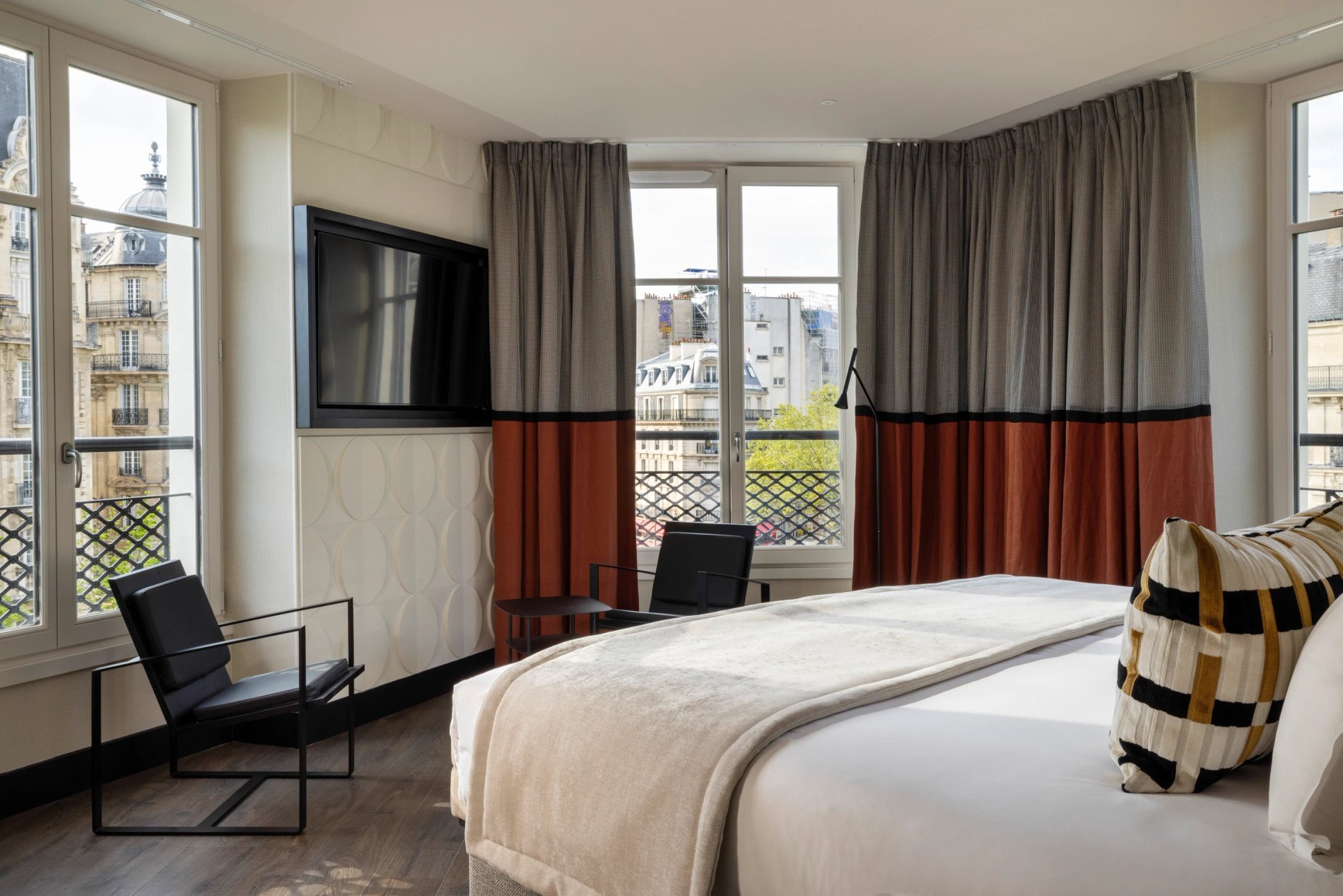 Hôtel Raspail Montparnasse Junior Suite Vue Tour Eiffel