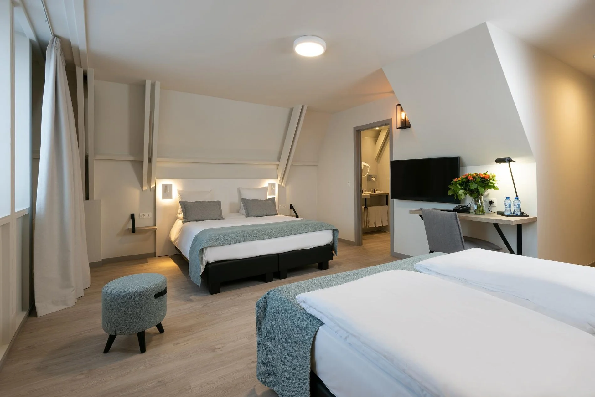 Familienfreundliches Zimmer mit Komfort und Raum im Martin's Brugge