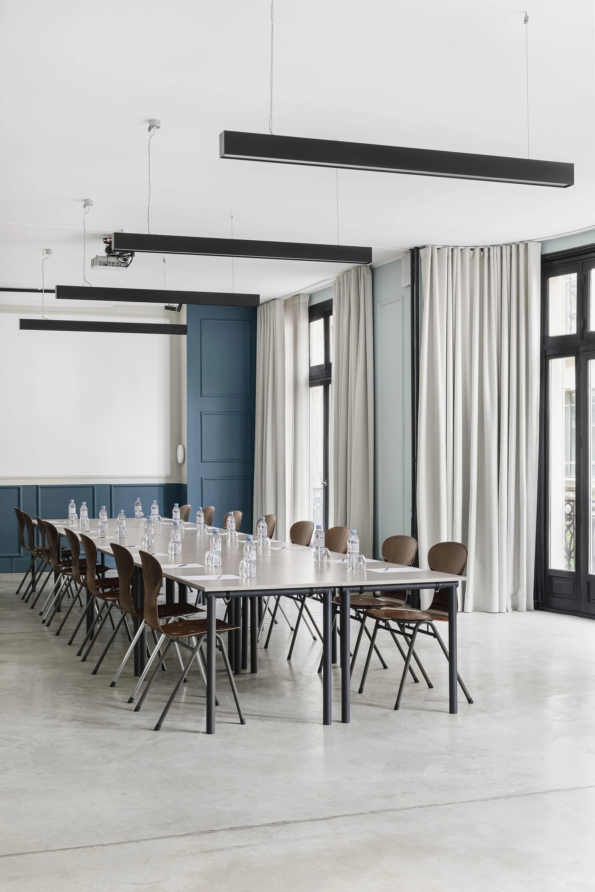 Hôtel Bachaumont | Salle de séminaire format rectangle