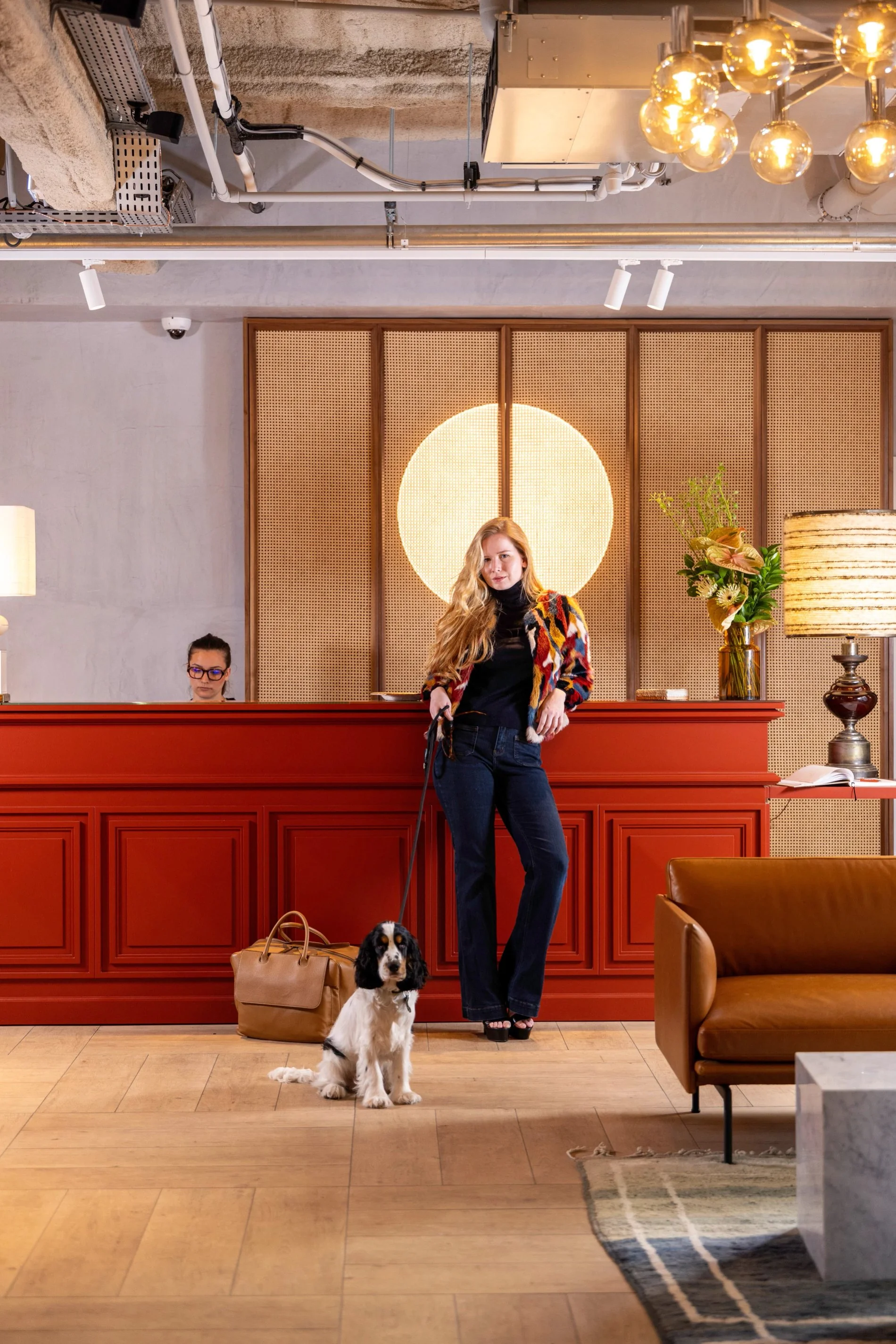 Hôtel Pilgrim Réception Lobby