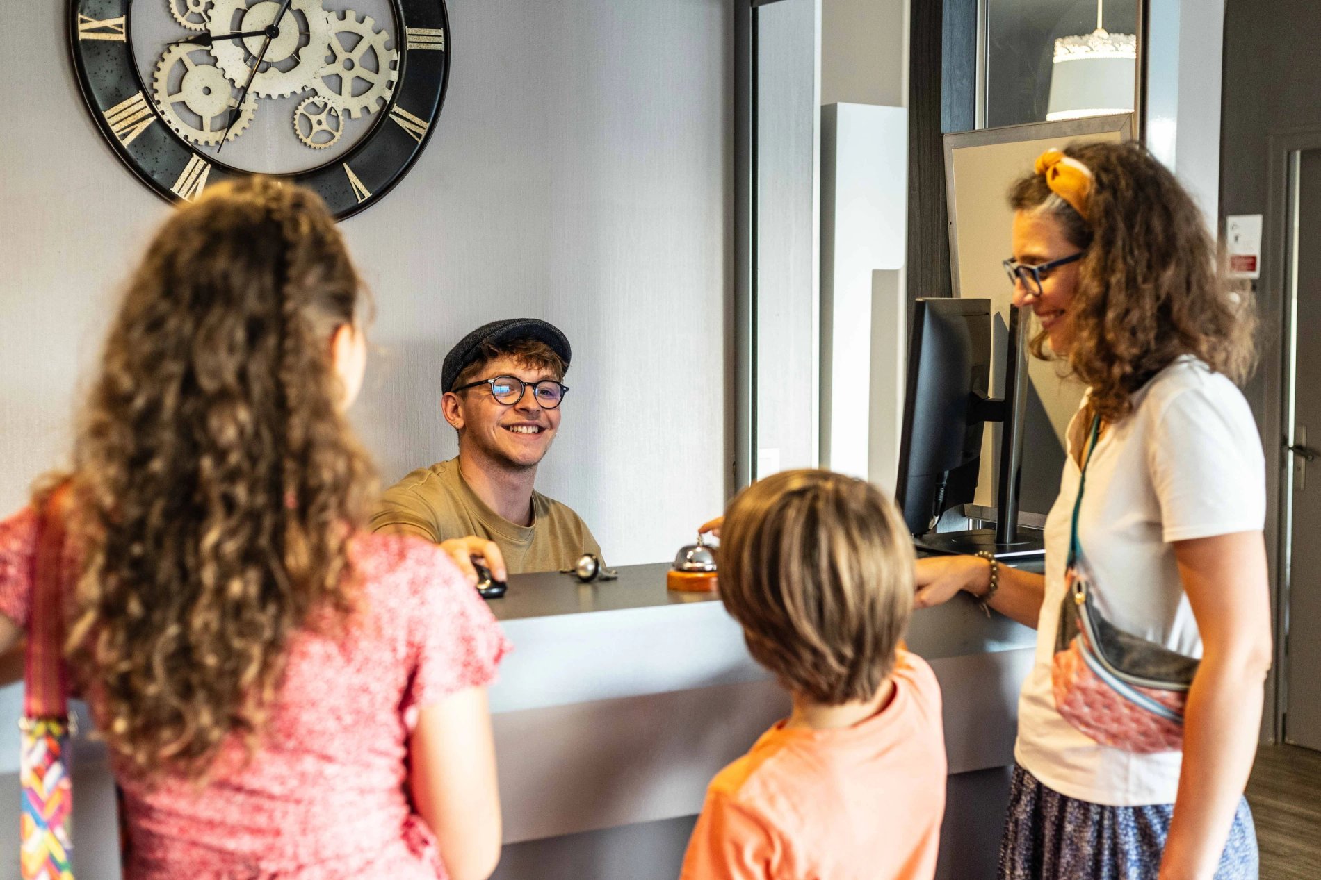 The Originals City, Hôtel de la Saulaie | Doué la Fontaine | reception