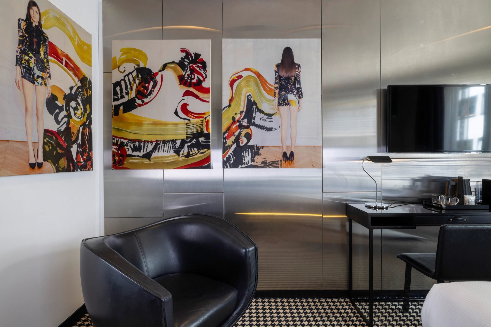 Hôtel Félicien Chambre Deluxe Couture Bureau