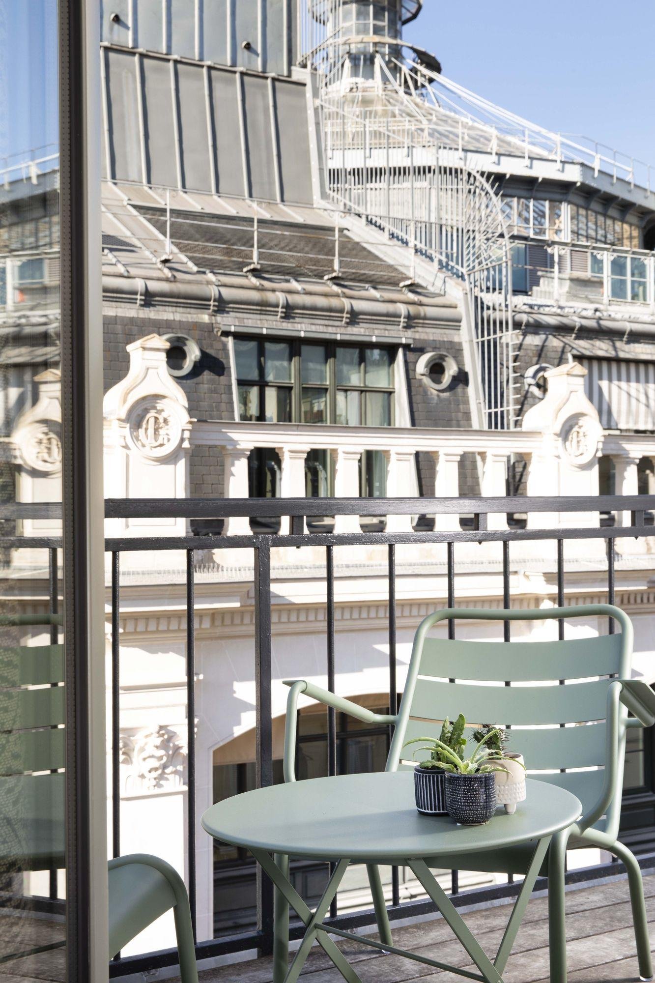 Chambre avec terrasse à l'hôtel Gramont Paris près d'Opéra