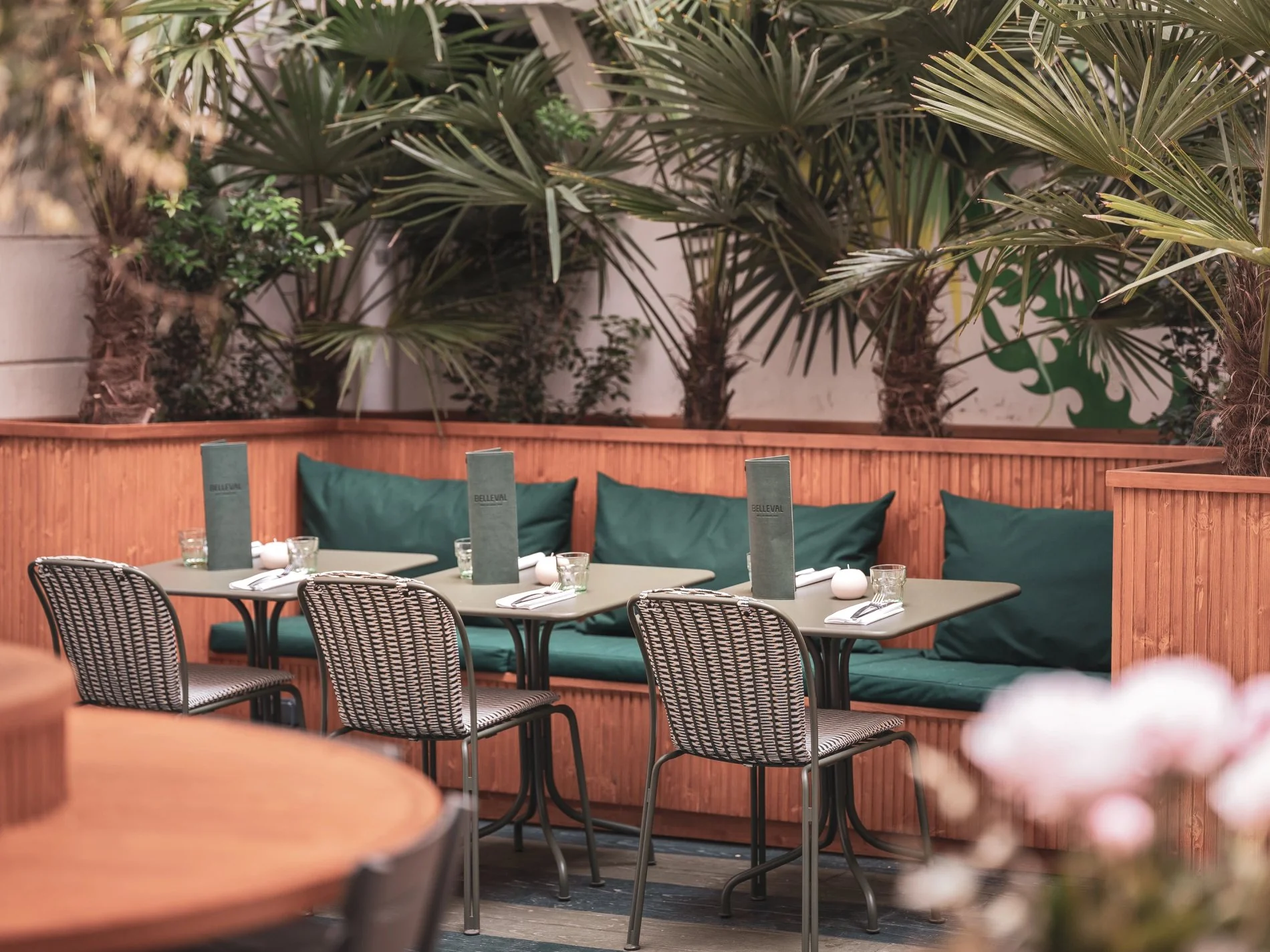 Hôtel Belleval | Patio