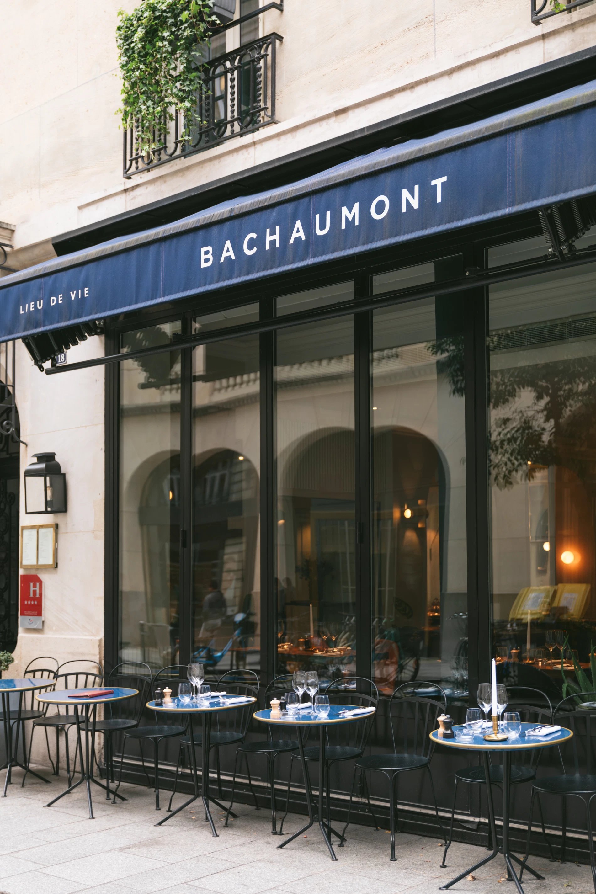 Hôtel Bachaumont | Outdoor terrace of the Bachaumont restaurant