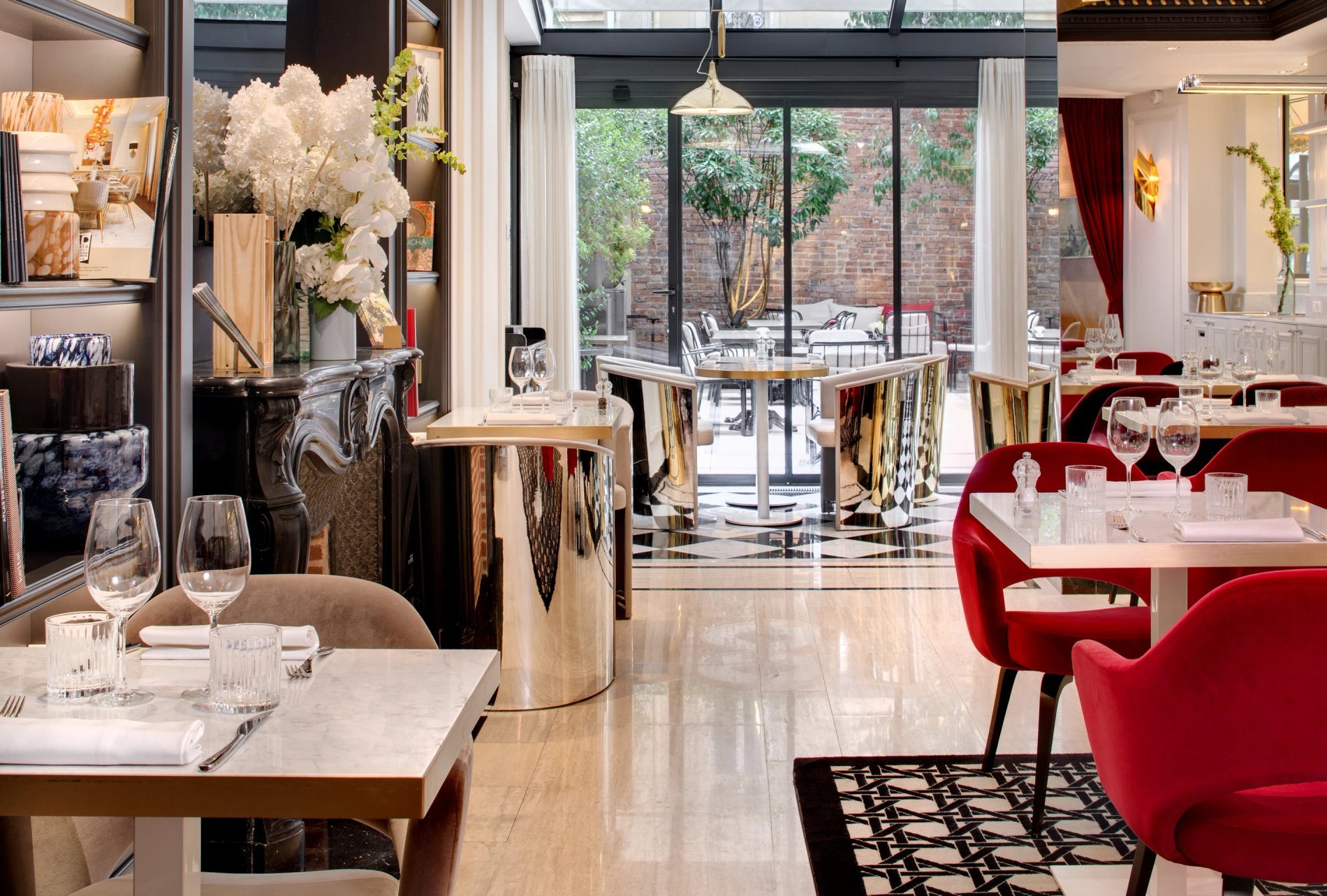 Hôtel Bowmann | Salle du Restaurant