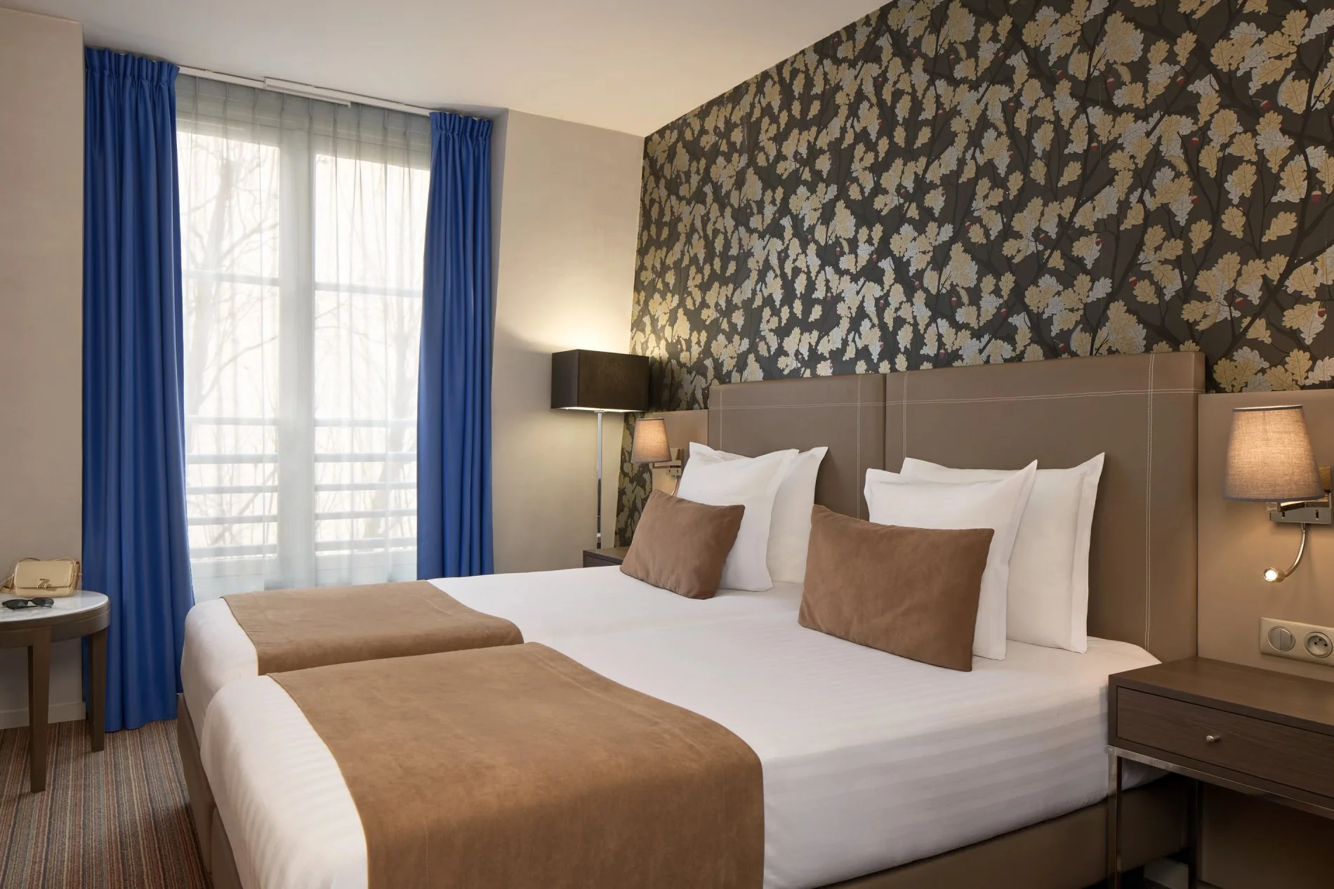 Chambre Confort Lits Jumeaux au Timhotel Opéra Blanche Fontaine