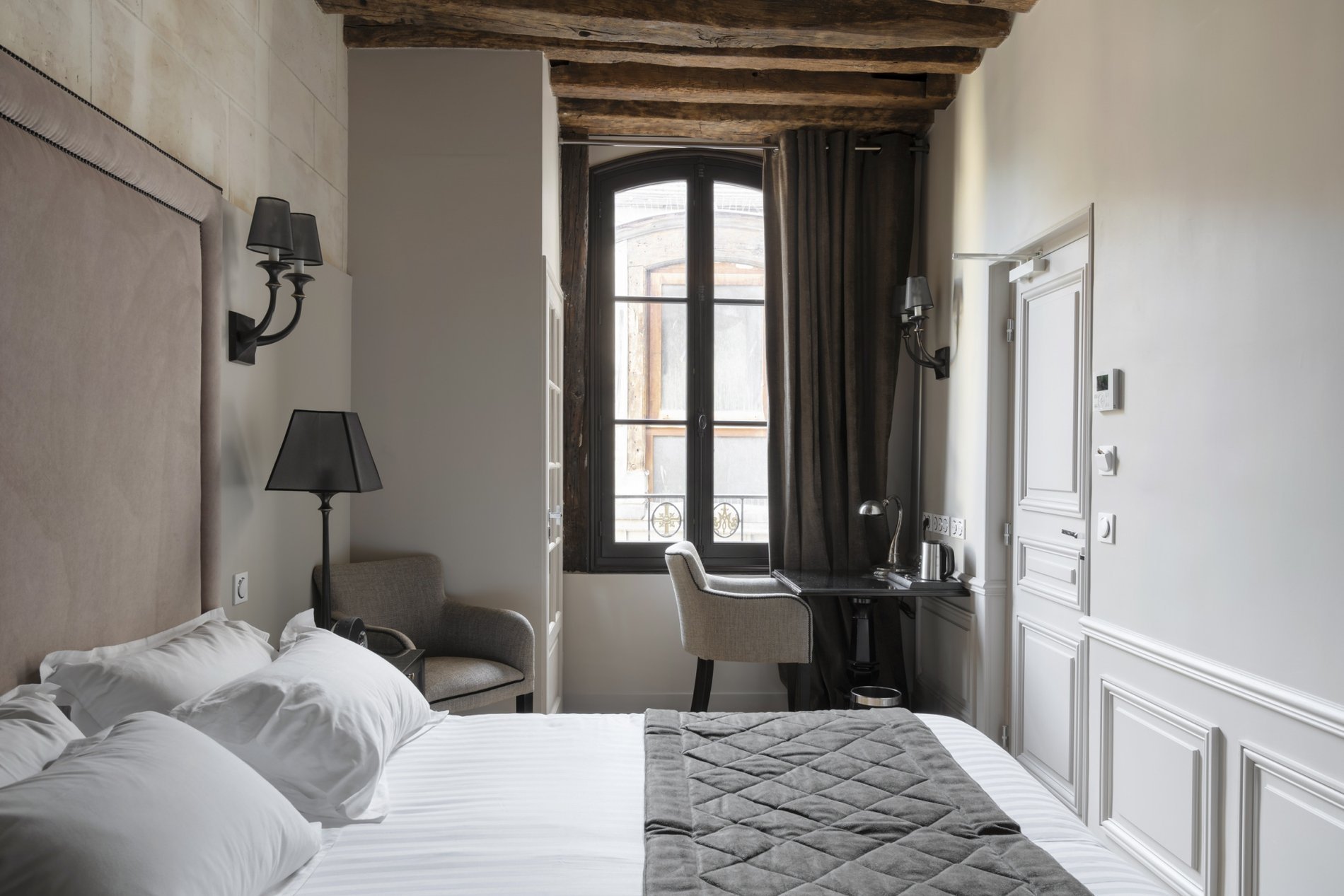 hôtel de charme paris marais - chambre classique