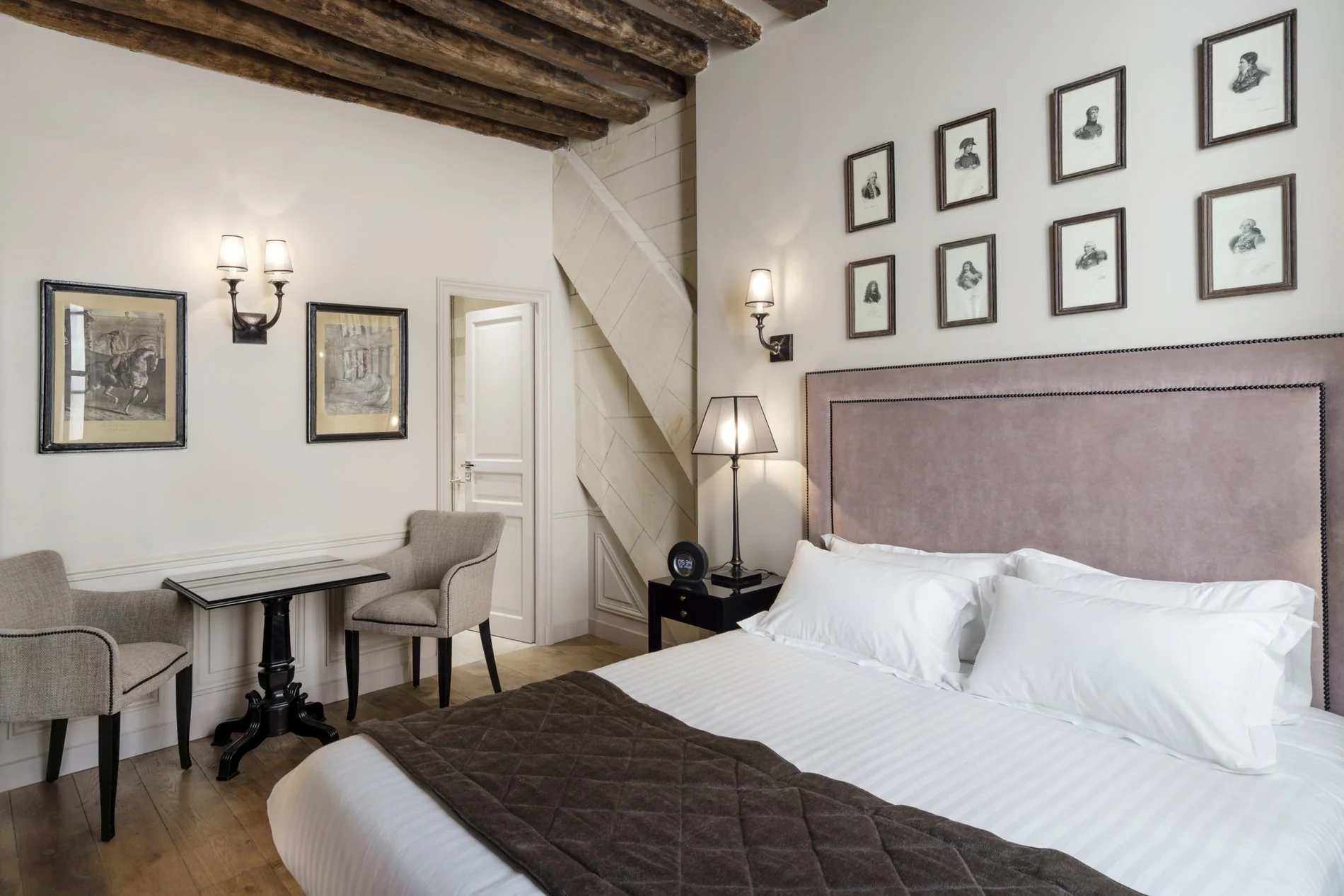 hôtel de charme paris marais - chambre supérieure
