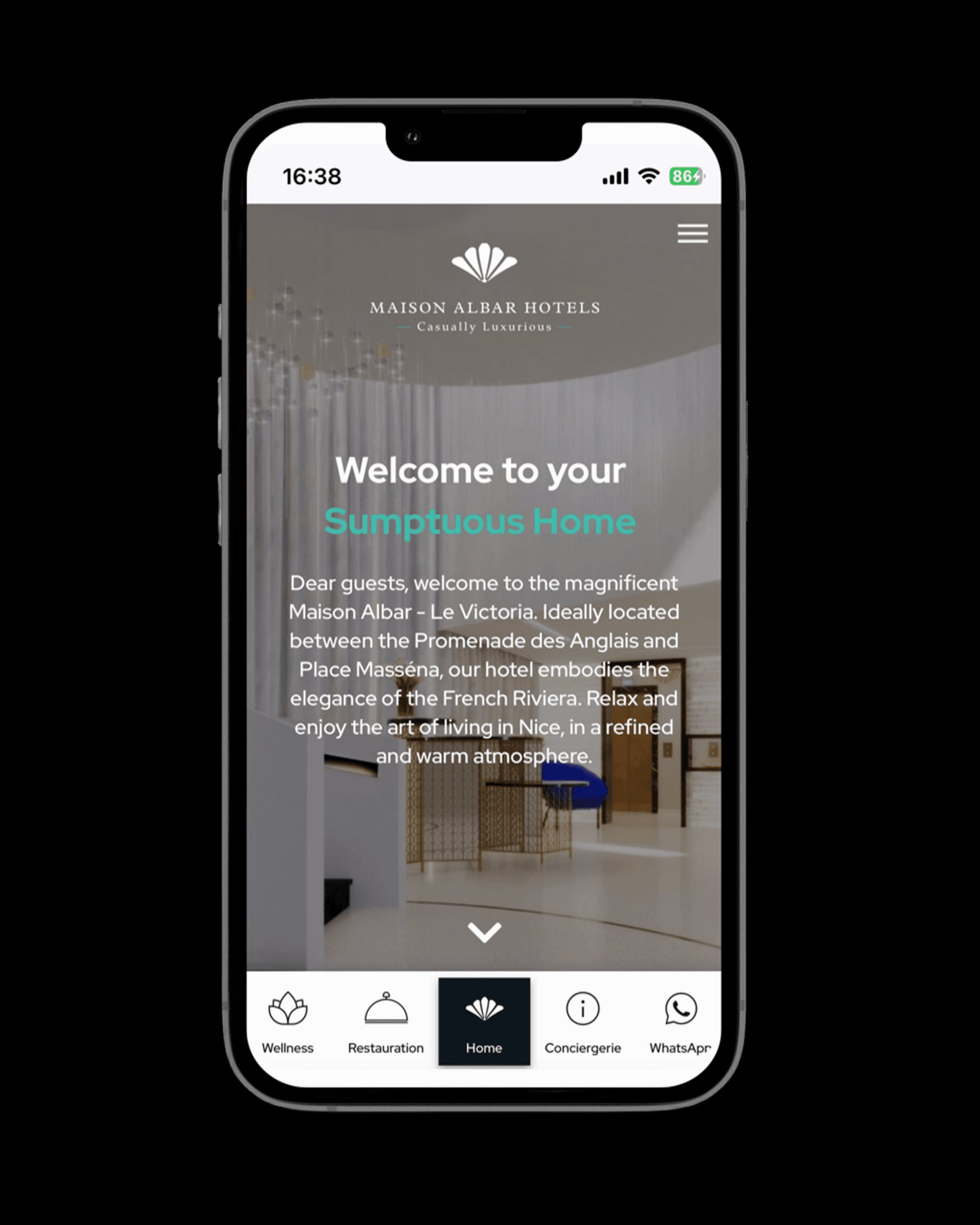 Maison Albar - Le Victoria | Visuel responsive