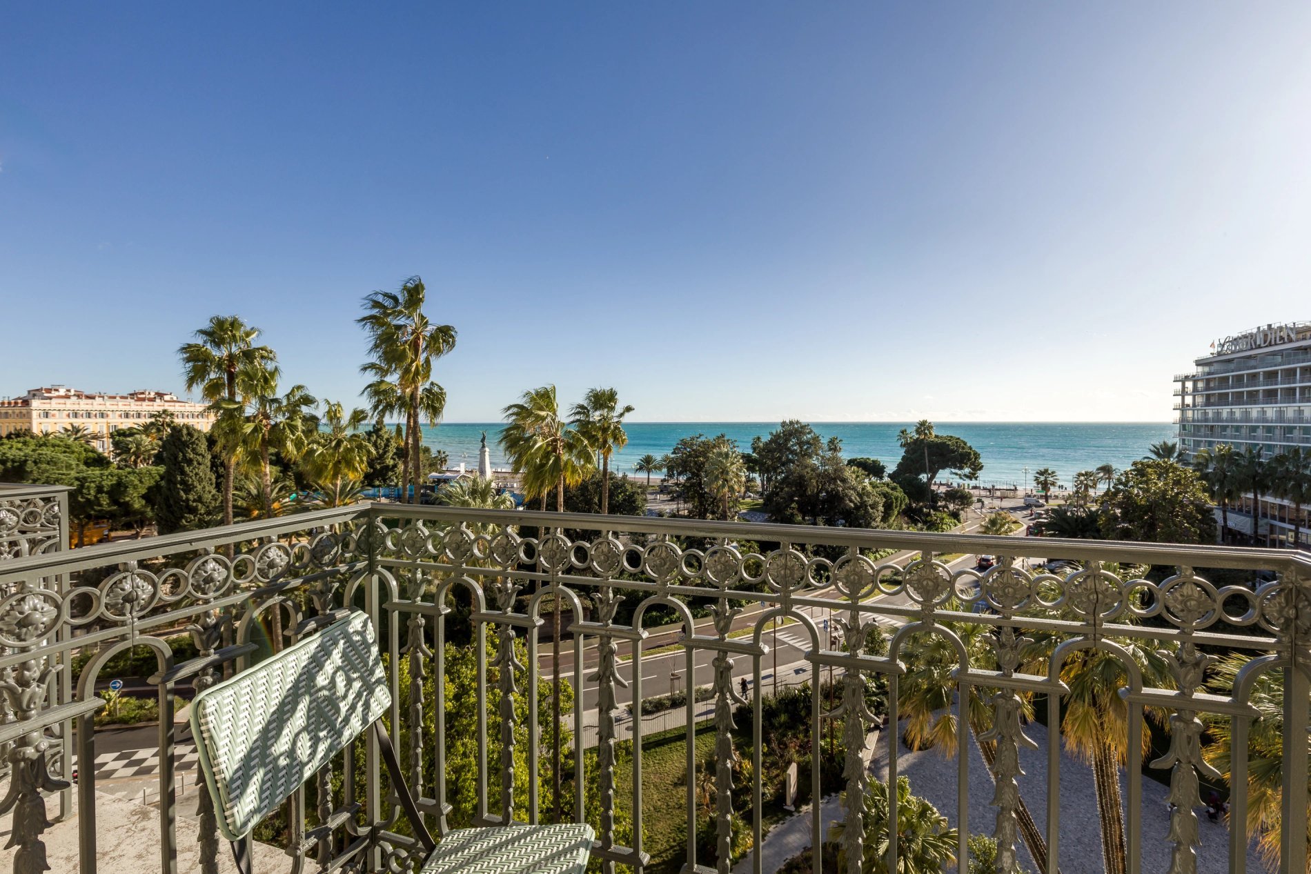 Maison Albar - Le Victoria | Terrace from a deluxe room overlooking the Mediterranean Sea