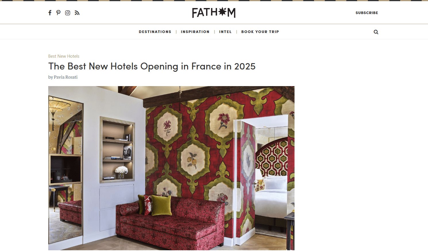 Filigrane Hotel | Articles presse