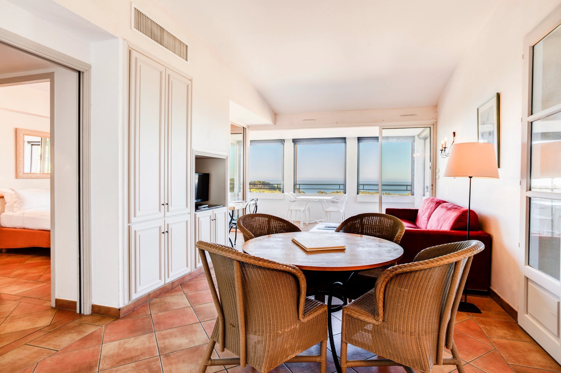 1 Bedroom apartment with sea view in Saint Cyr sur Mer