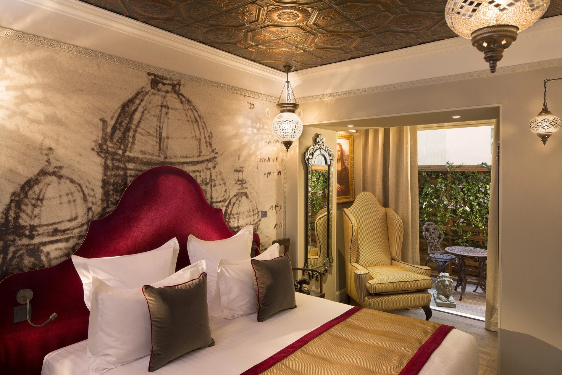 Hôtel Da Vinci Chambre Mona Lisa Terrasse