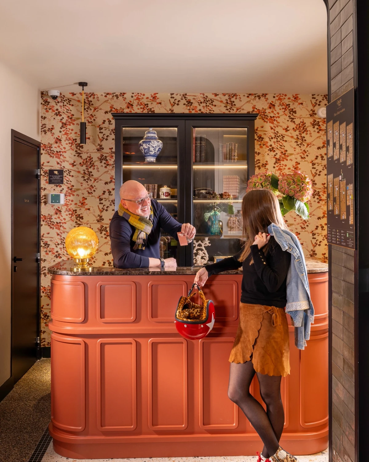 Hôtel Ginette à la Folie, Hôtel Ginette à la Folie Réception