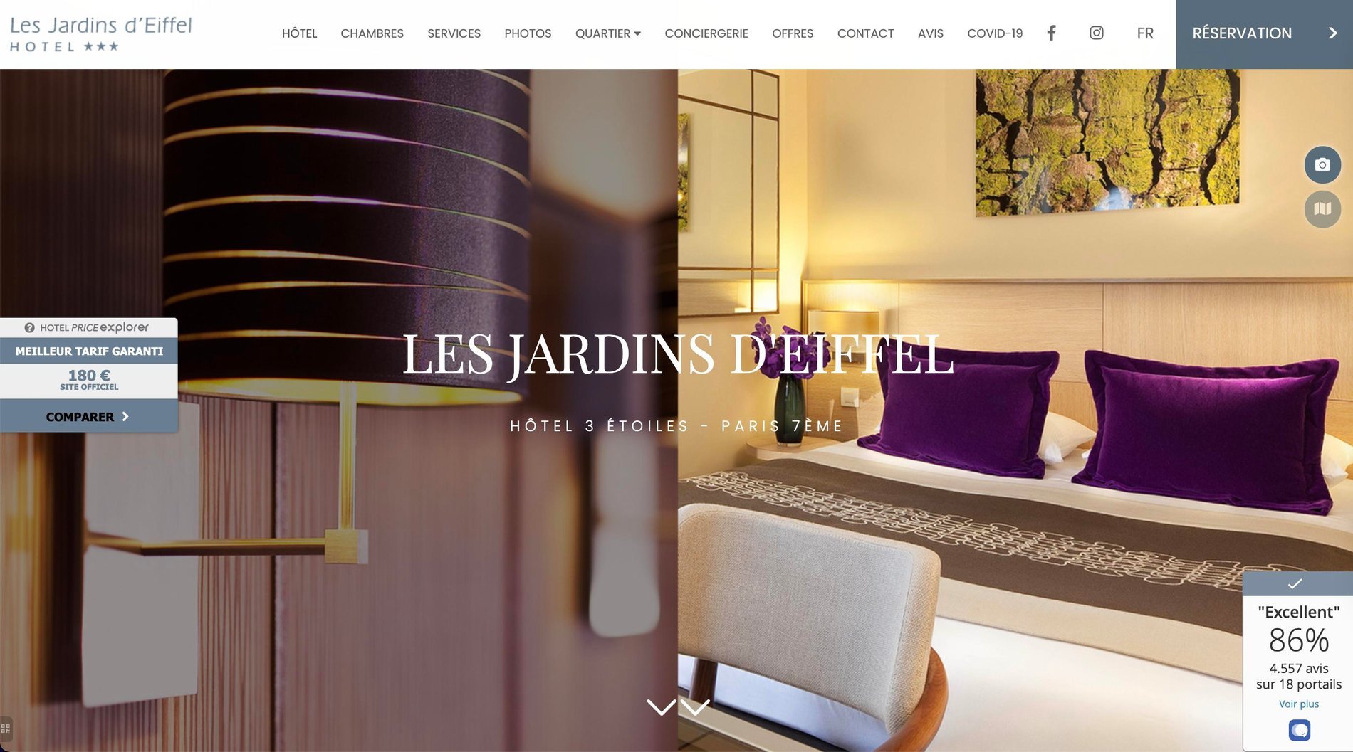 MMCréation Agency | Portfolio Les Jardins Eiffel