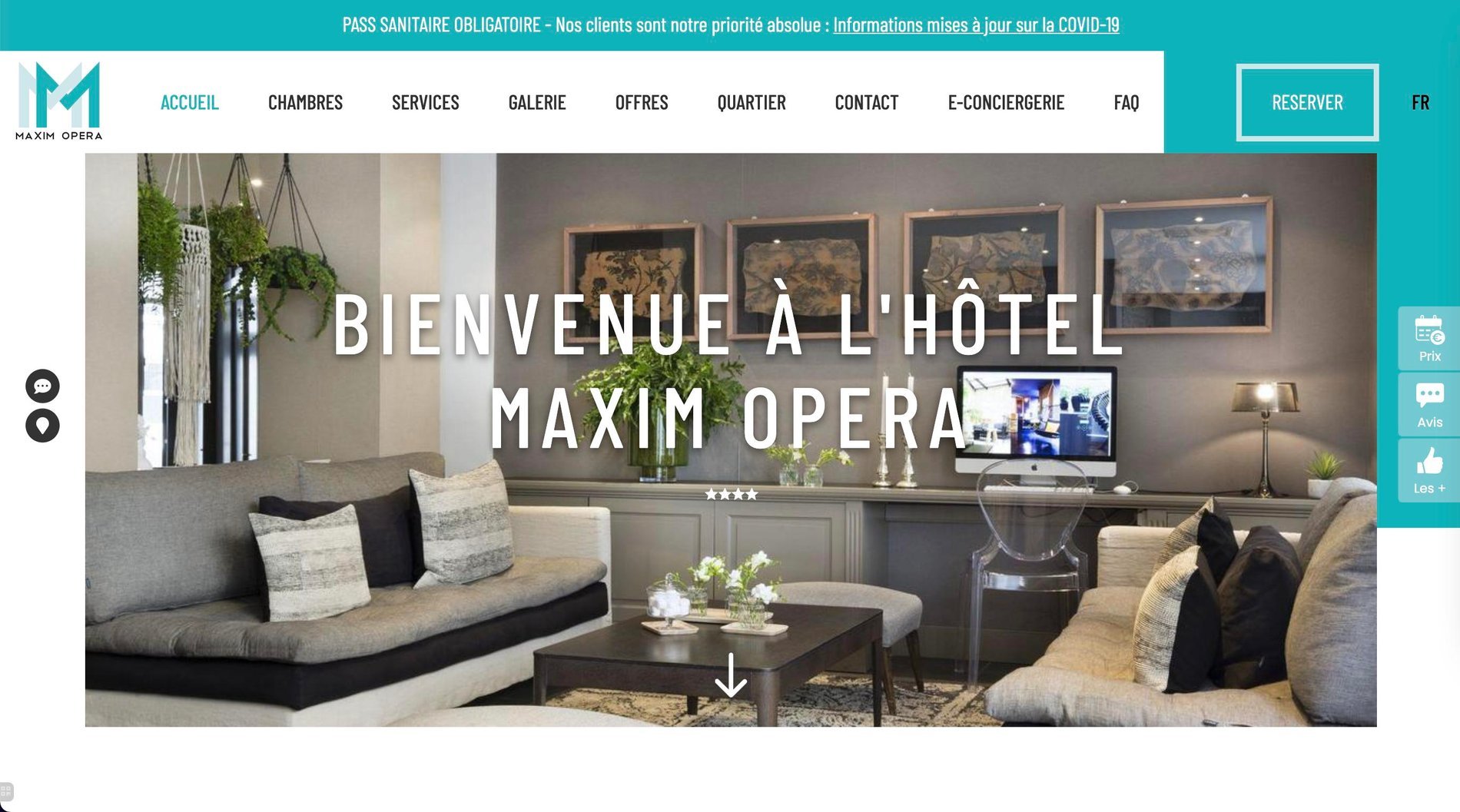 MMCréation Agency | Portfolio Maxim Opéra