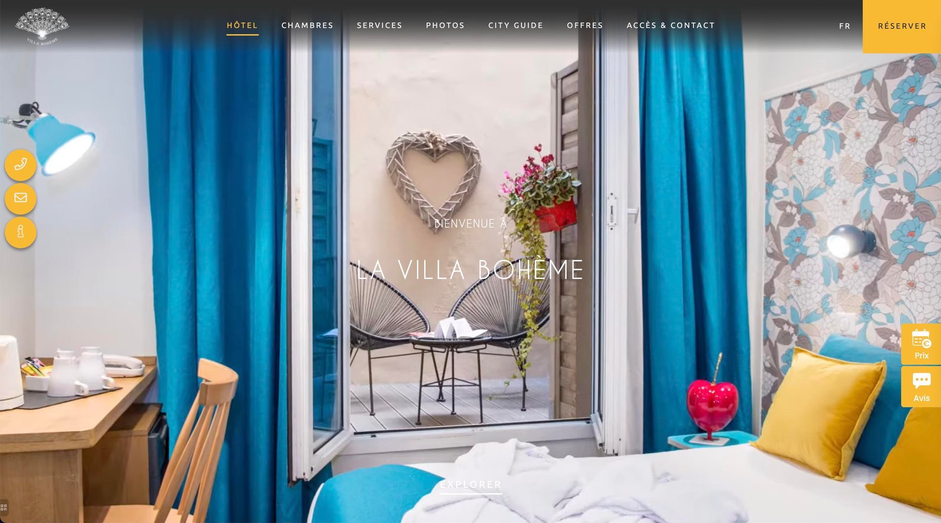 MMCréation Agency | Portfolio La Villa Bohème