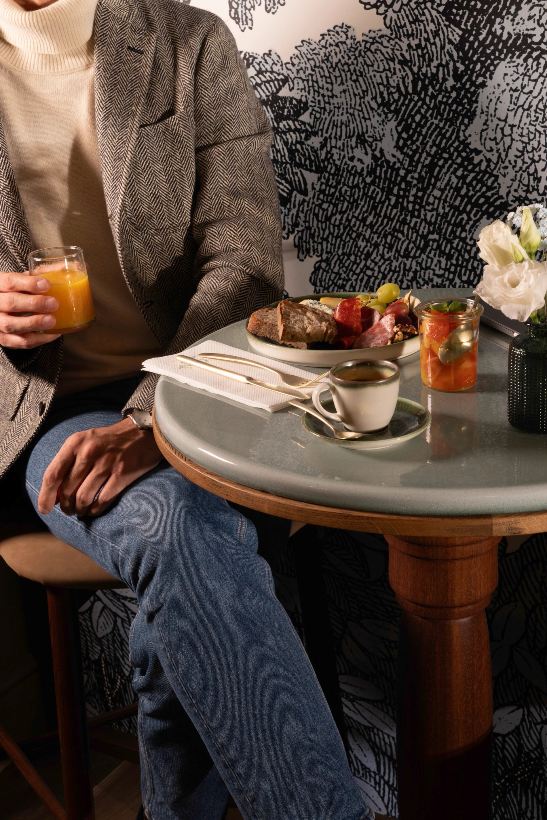 Hôtel L'Ormaie Salon Petit-déjeuner buffet