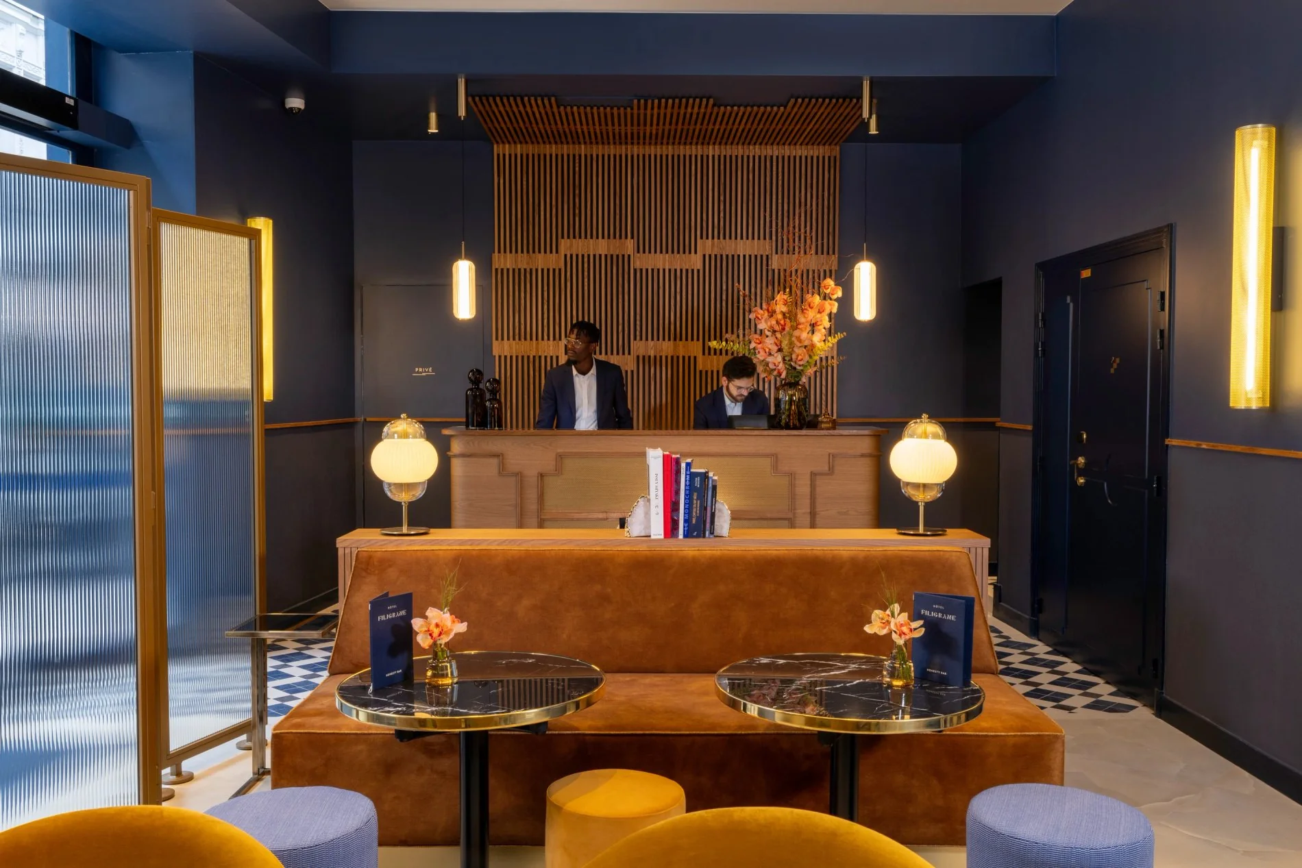 Hôtel Filigrane | Réception Lobby Salon