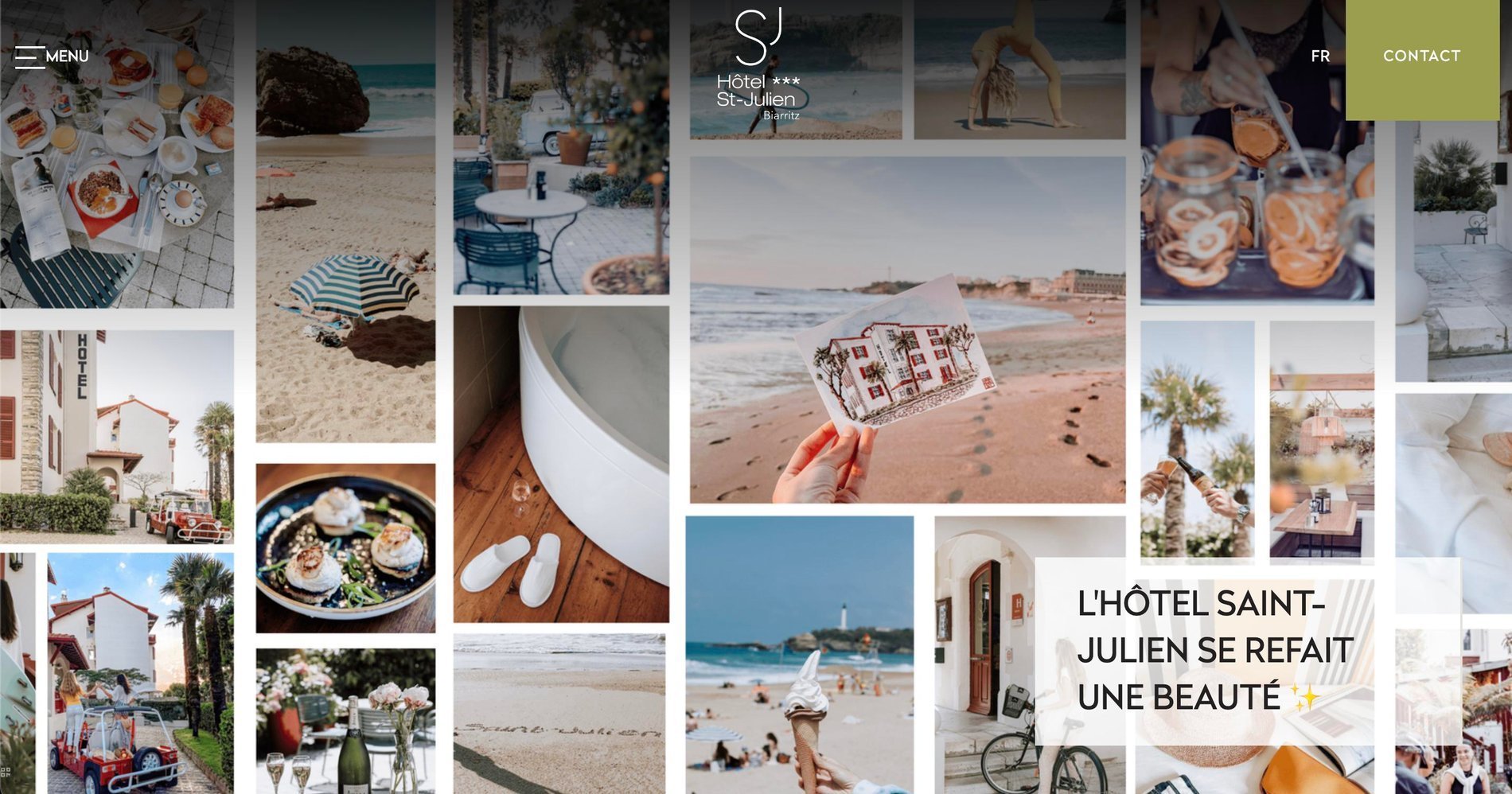 MMCréation Agency | Portfolio Hôtel Saint-Julien