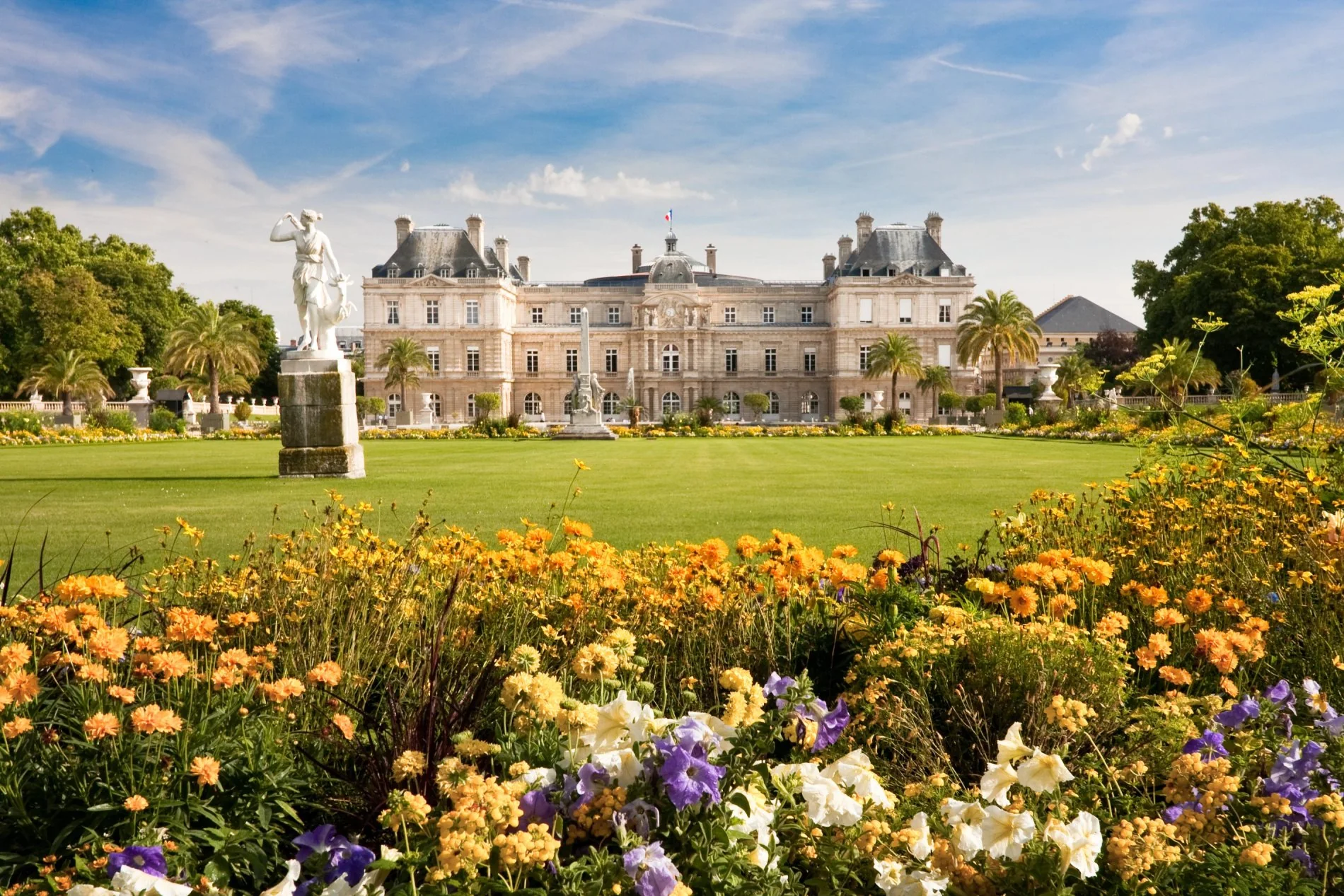 jardin du luxembourg - summer holidays in Paris