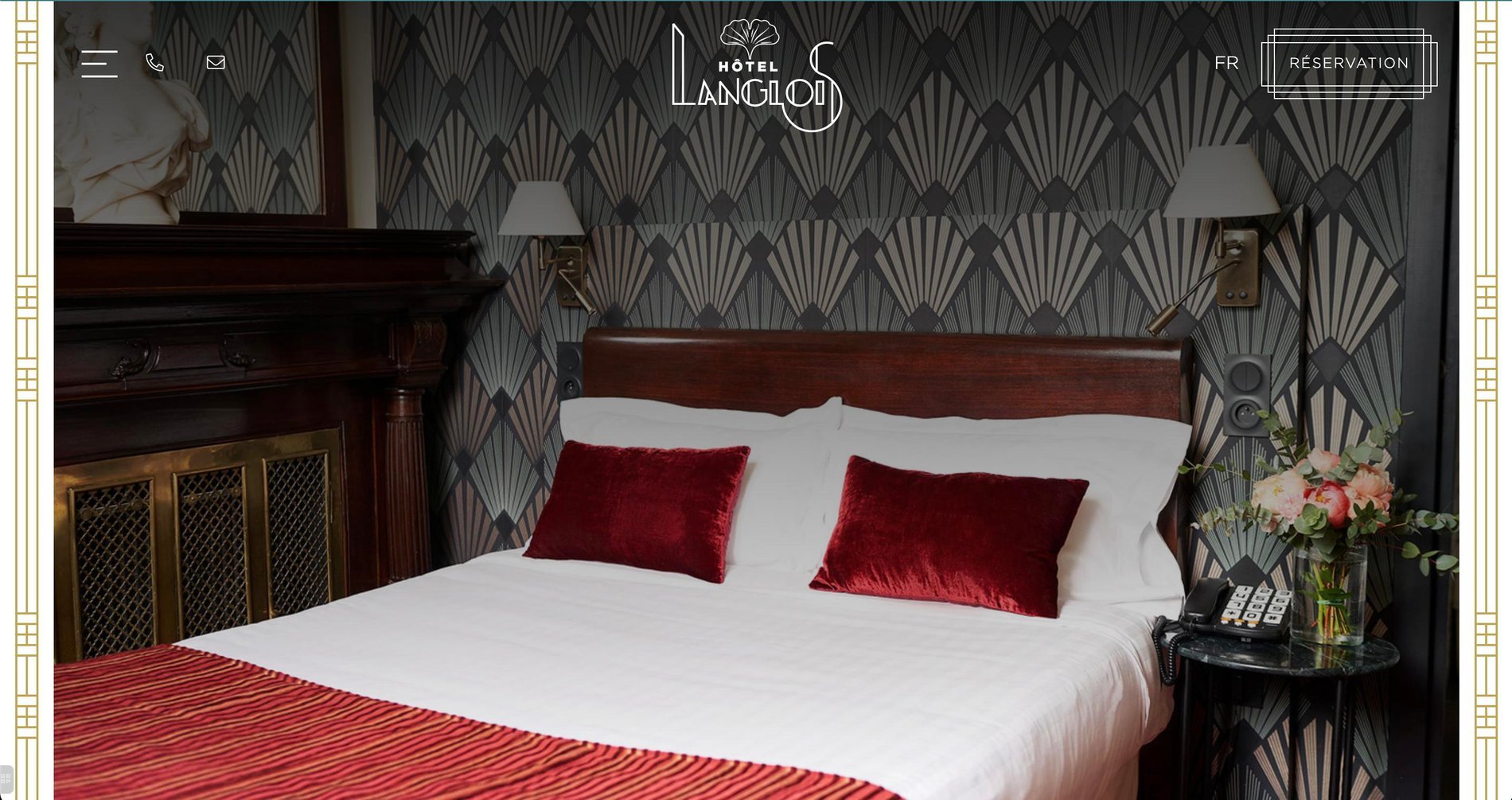 MMCréation Agency | Portfolio Hôtel Langlois