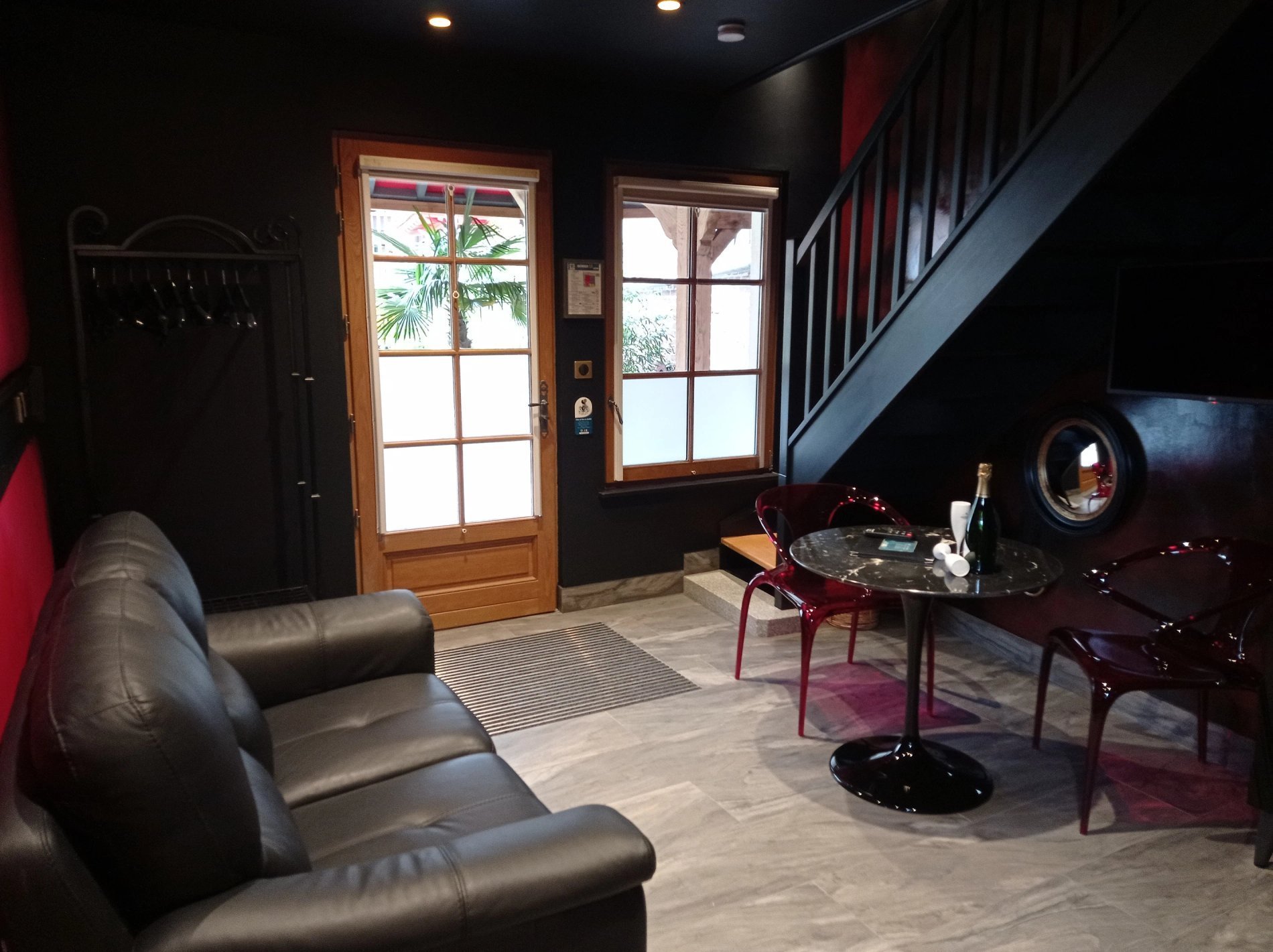 Hôtel SPA Le Lion d'Or | Suite Red & Black